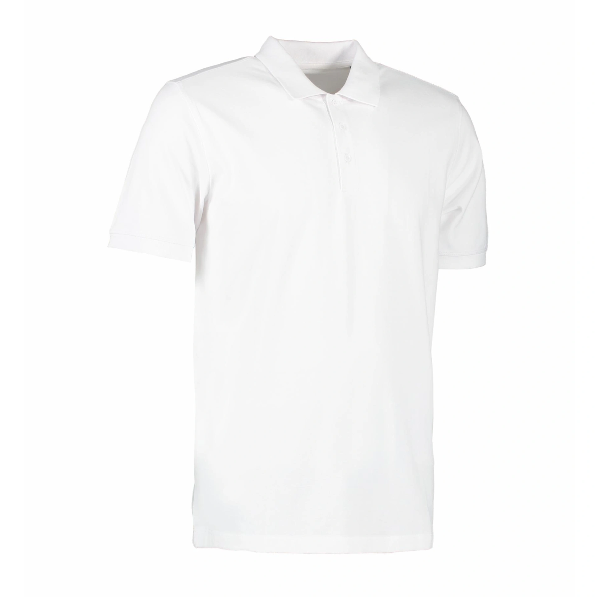 Футболка поло чоловіча ID Organic - Білий / 3XL