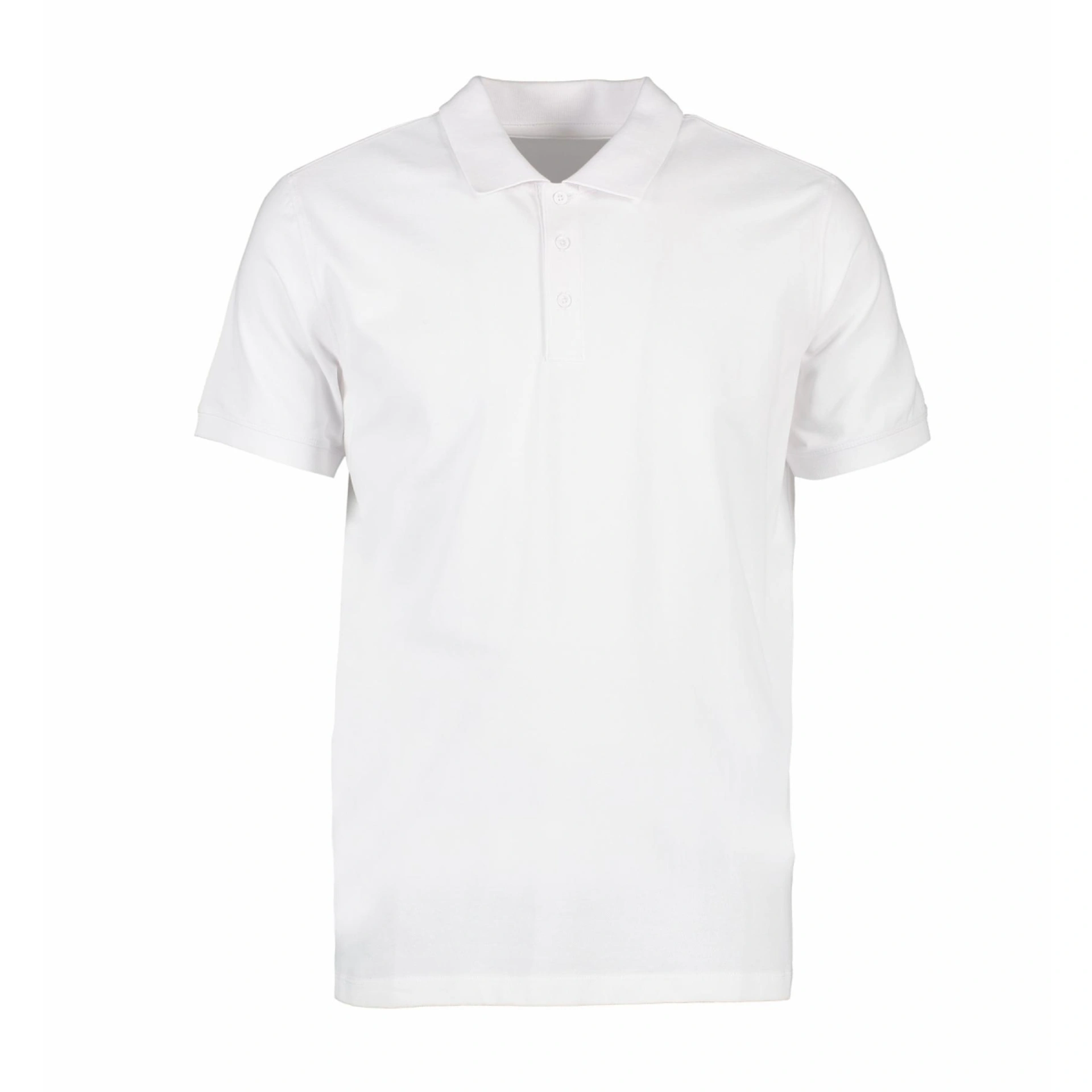 Футболка поло чоловіча ID Organic - Білий / 3XL