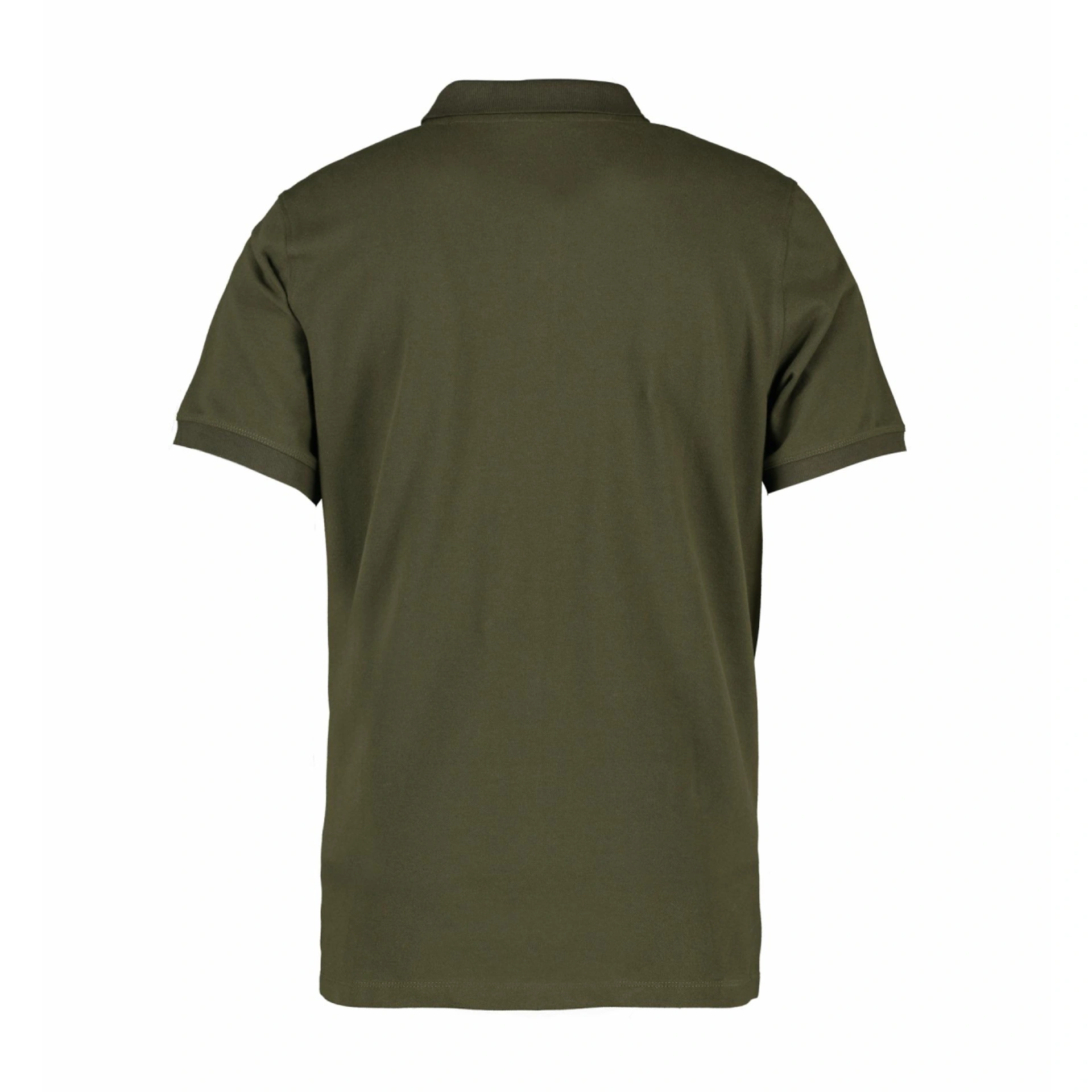 Футболка поло чоловіча ID Organic - Оливковий / 3XL
