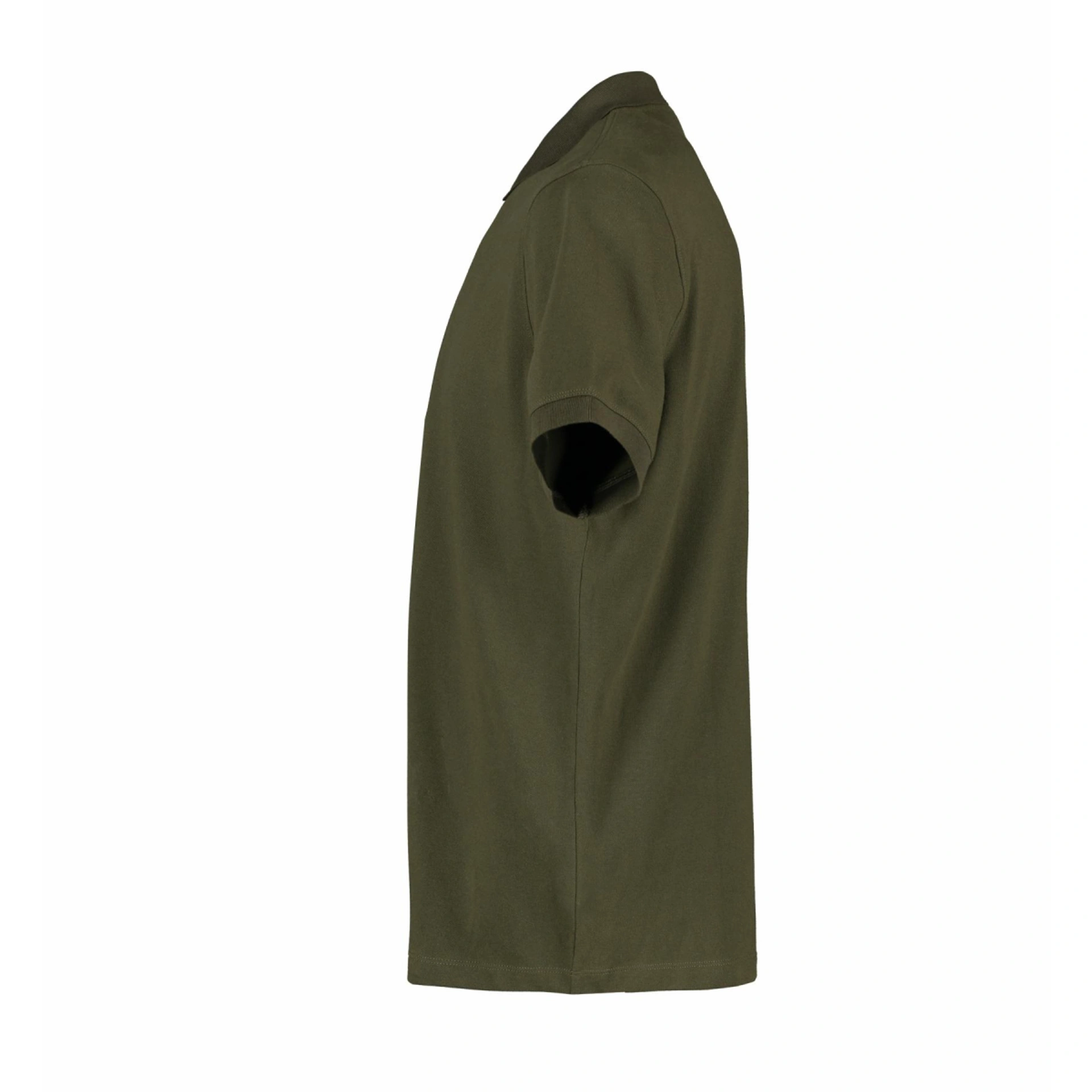 Футболка поло чоловіча ID Organic - Оливковий / 3XL