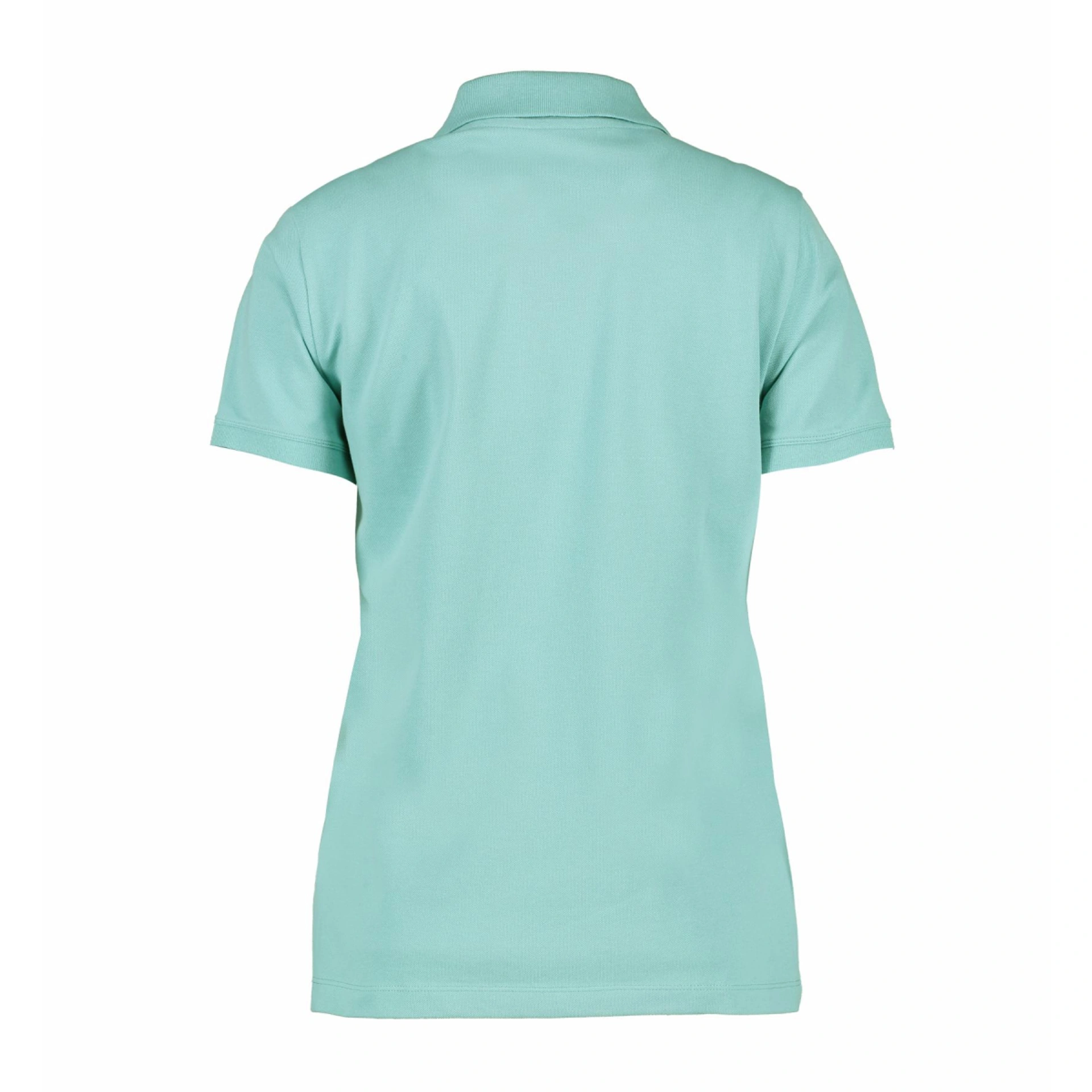 Футболка поло жіноча ID Organic - Пильний морський / 3XL