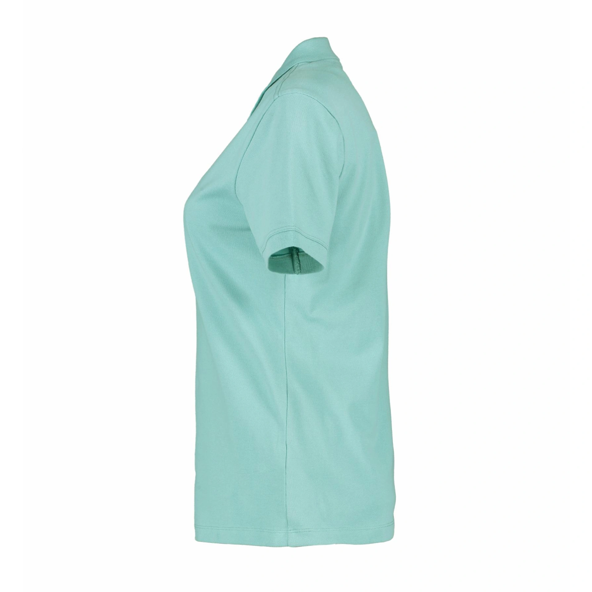 Футболка поло жіноча ID Organic - Пильний морський / 3XL