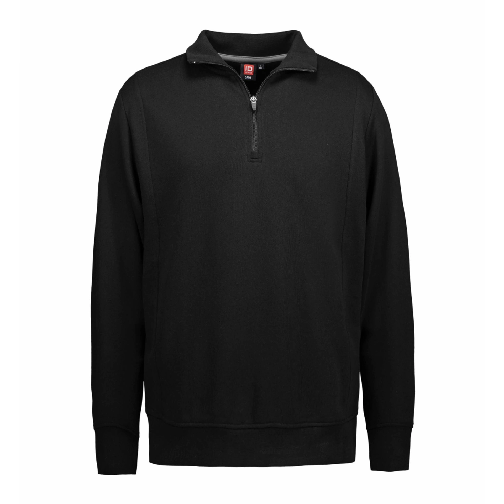 Світшот з високим коміром чоловічий ID High Collar - Чорний / 3XL