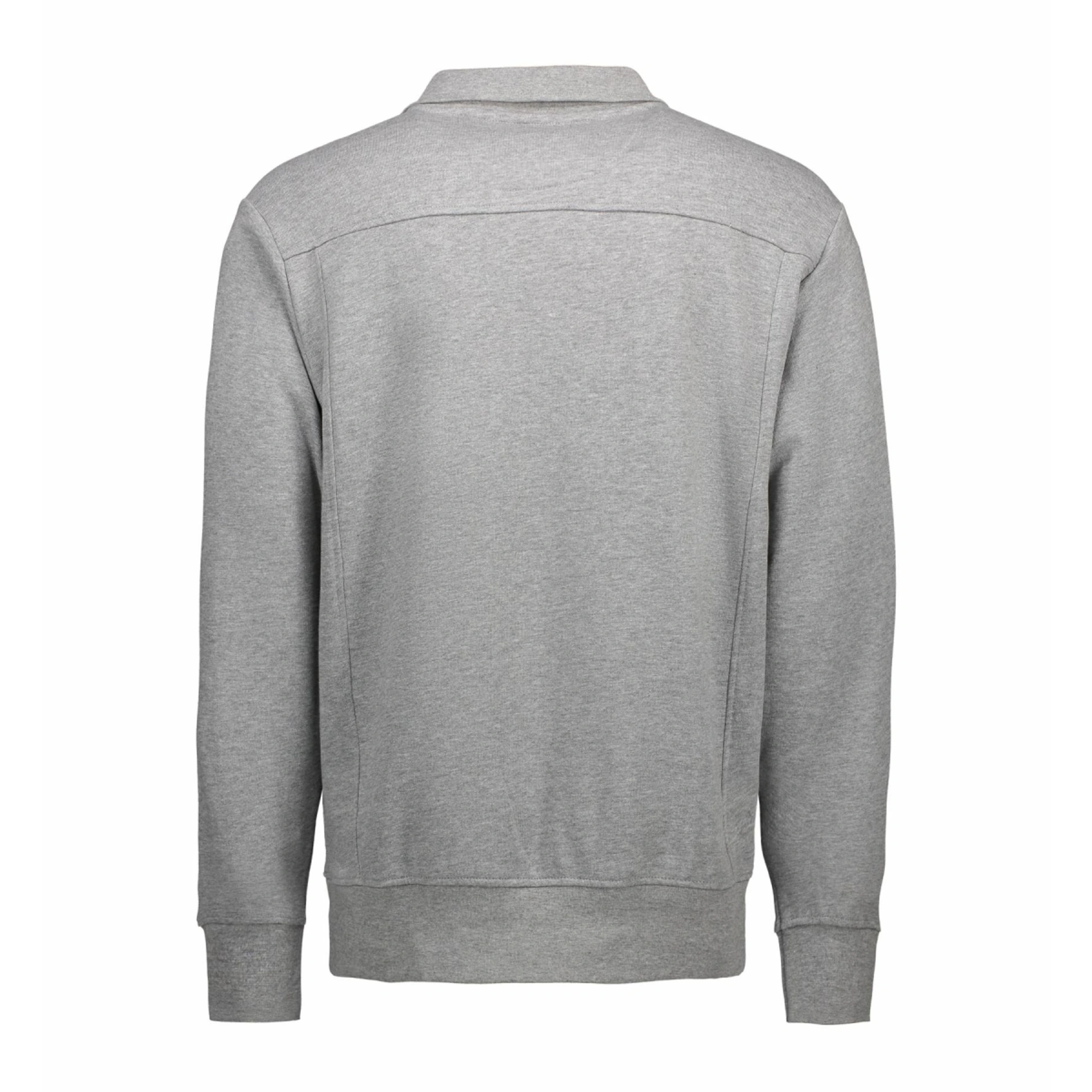 Світшот з високим коміром чоловічий ID High Collar - Сірий меланж / 3XL