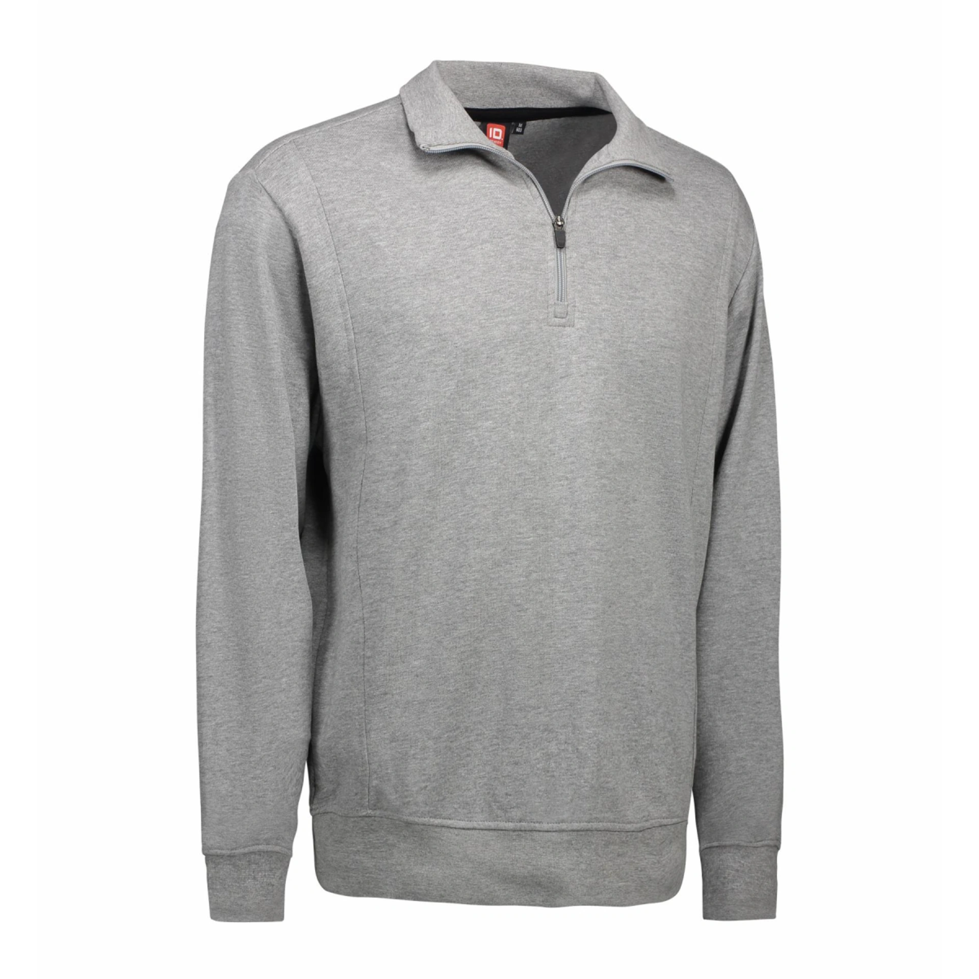 Світшот з високим коміром чоловічий ID High Collar - Сірий меланж / 3XL