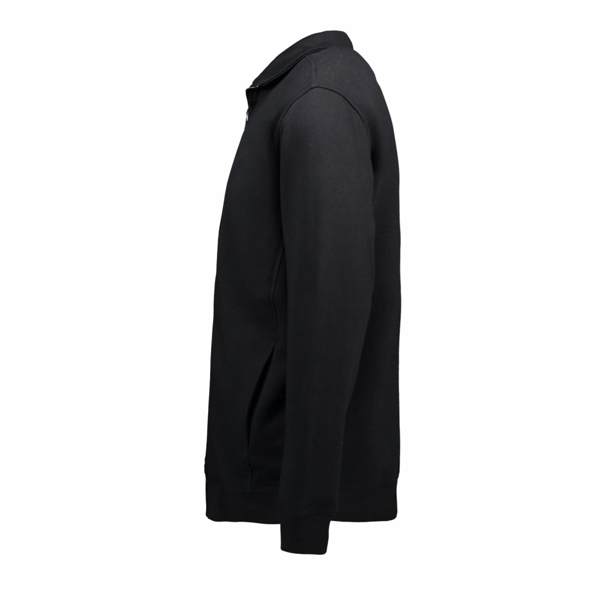 Світшот на блискавці чоловічий ID - Чорний / 3XL