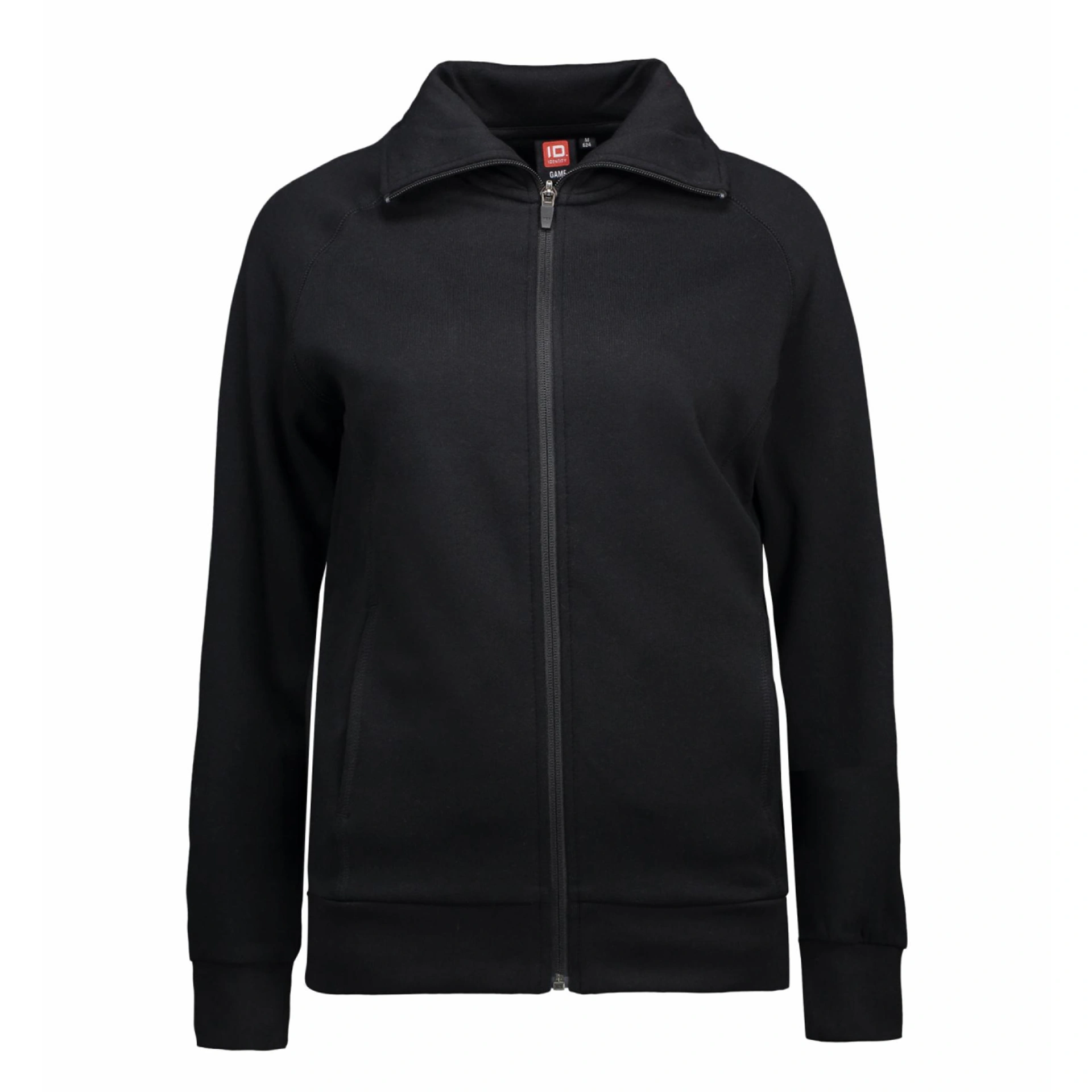 Світшот на блискавці жіночий ID - Чорний / 3XL