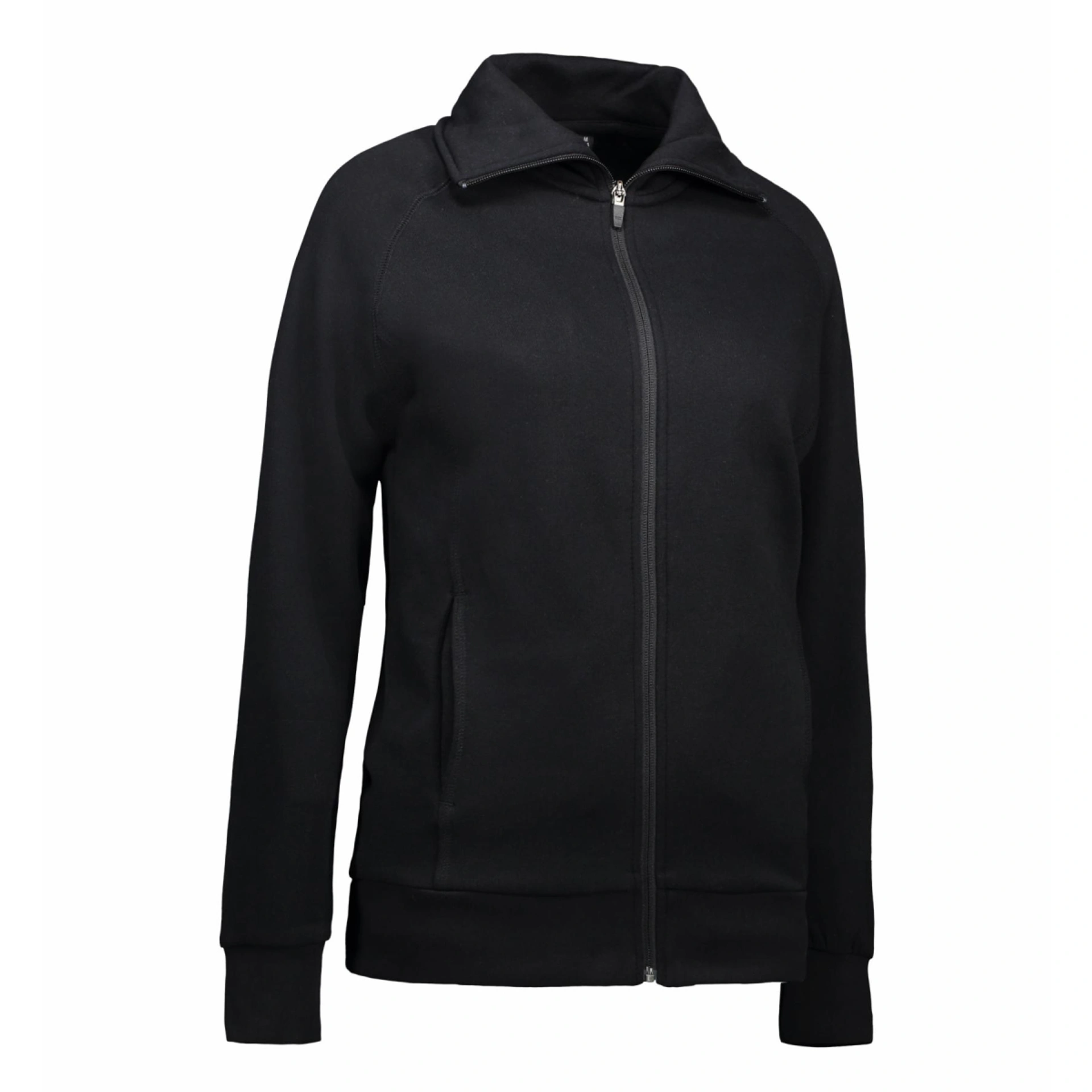 Світшот на блискавці жіночий ID - Чорний / 3XL