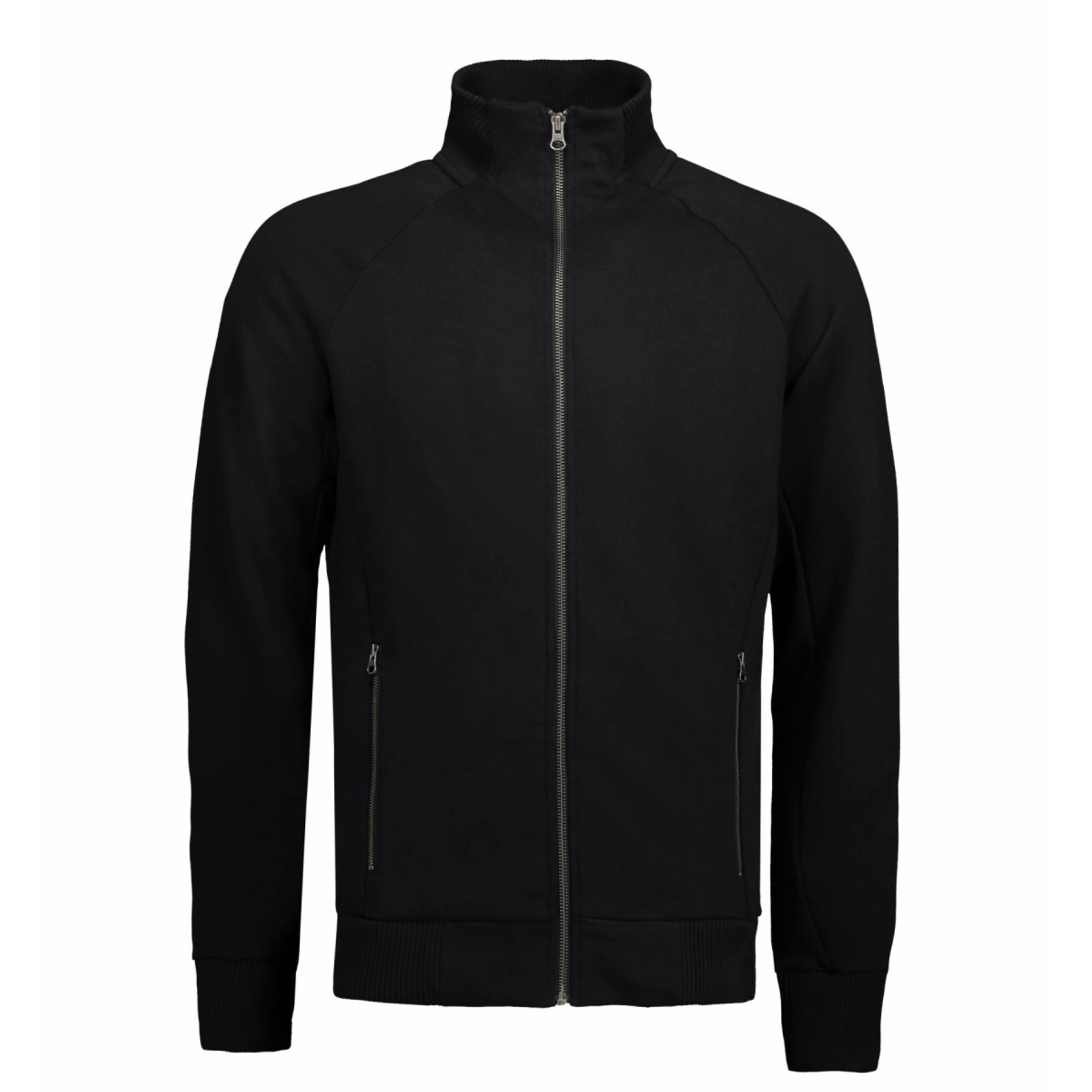Світшот на блискавці чоловічий ID Full Zip - Чорний / 3XL
