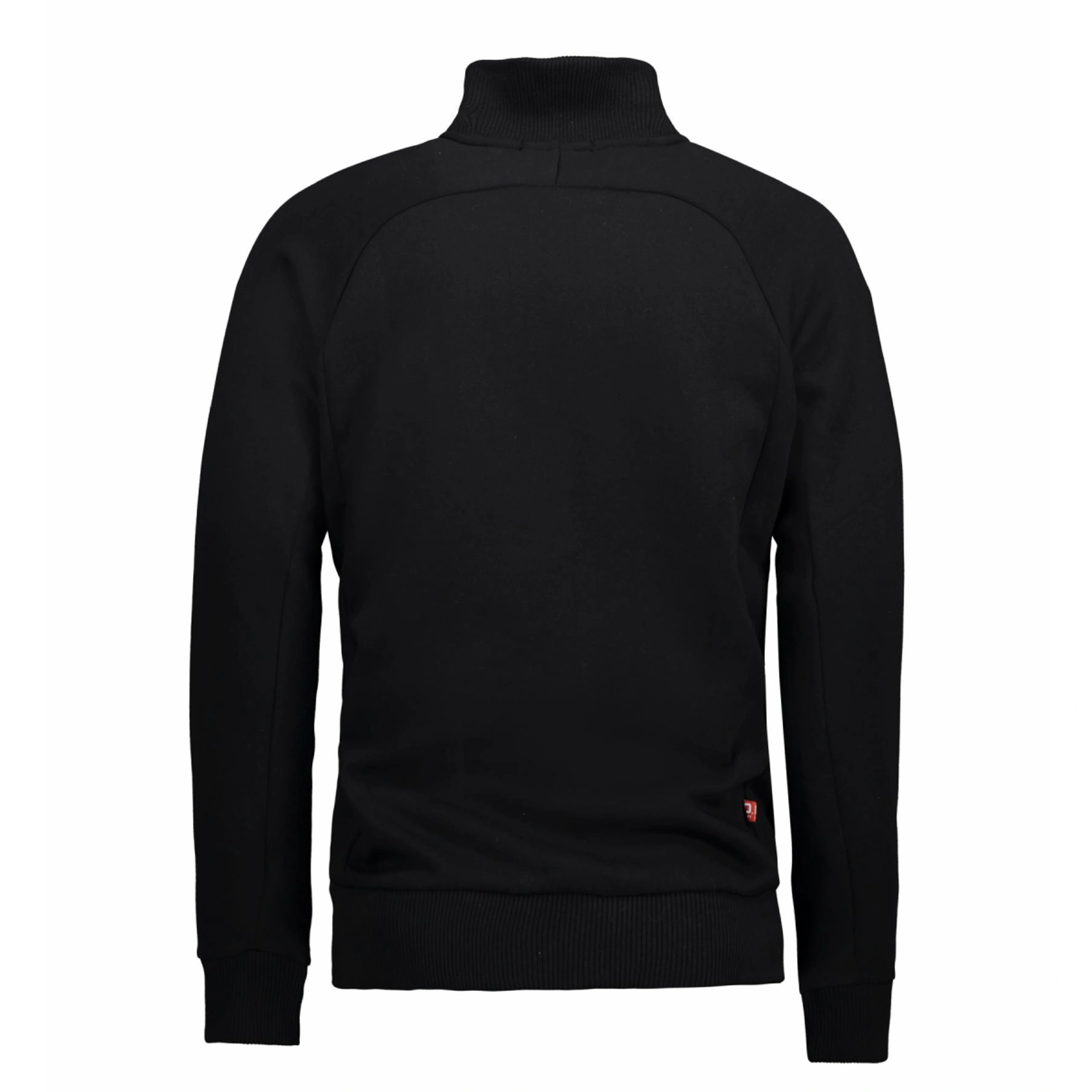 Світшот на блискавці чоловічий ID Full Zip - Чорний / 3XL
