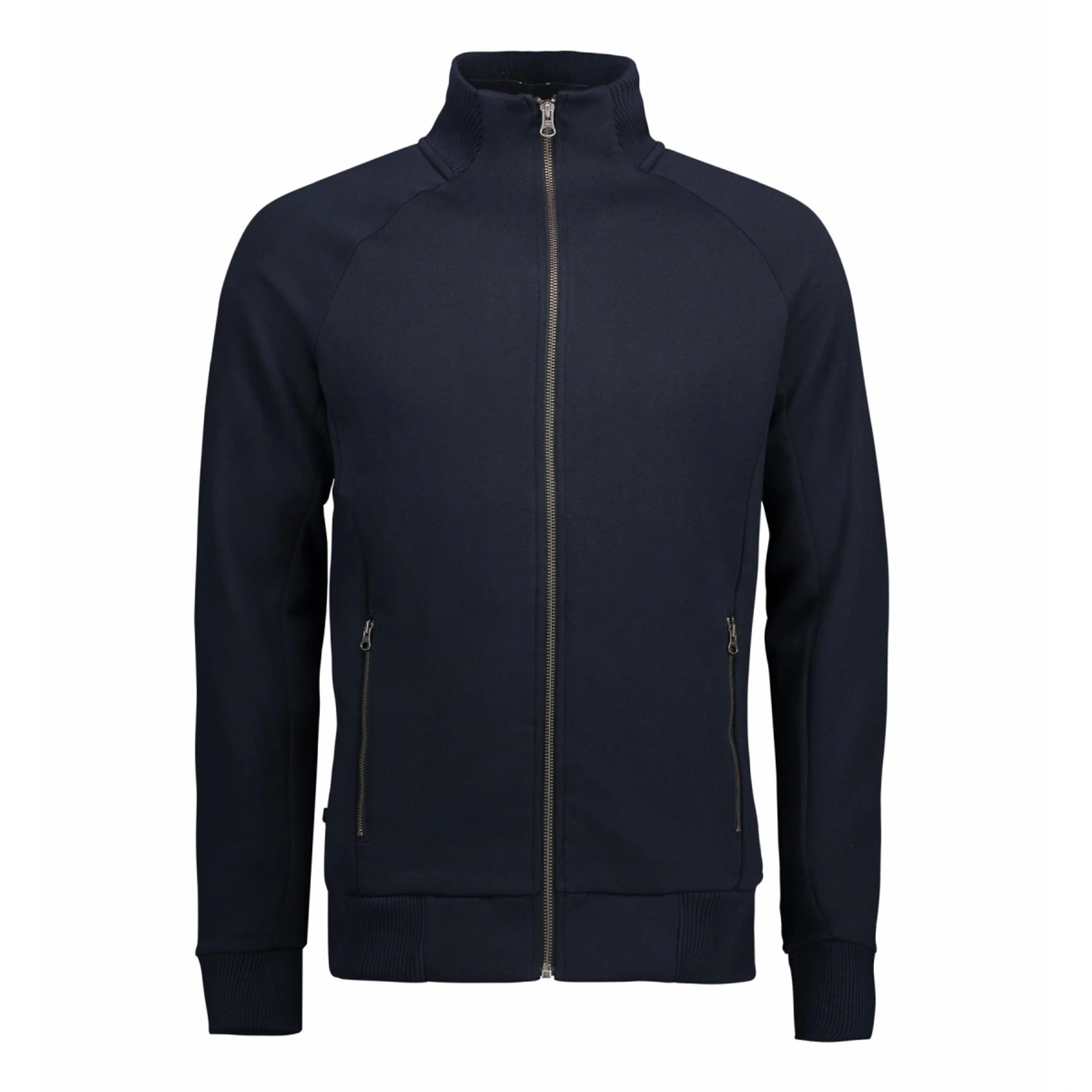 Світшот на блискавці чоловічий ID Full Zip - Темно-сіній / 3XL