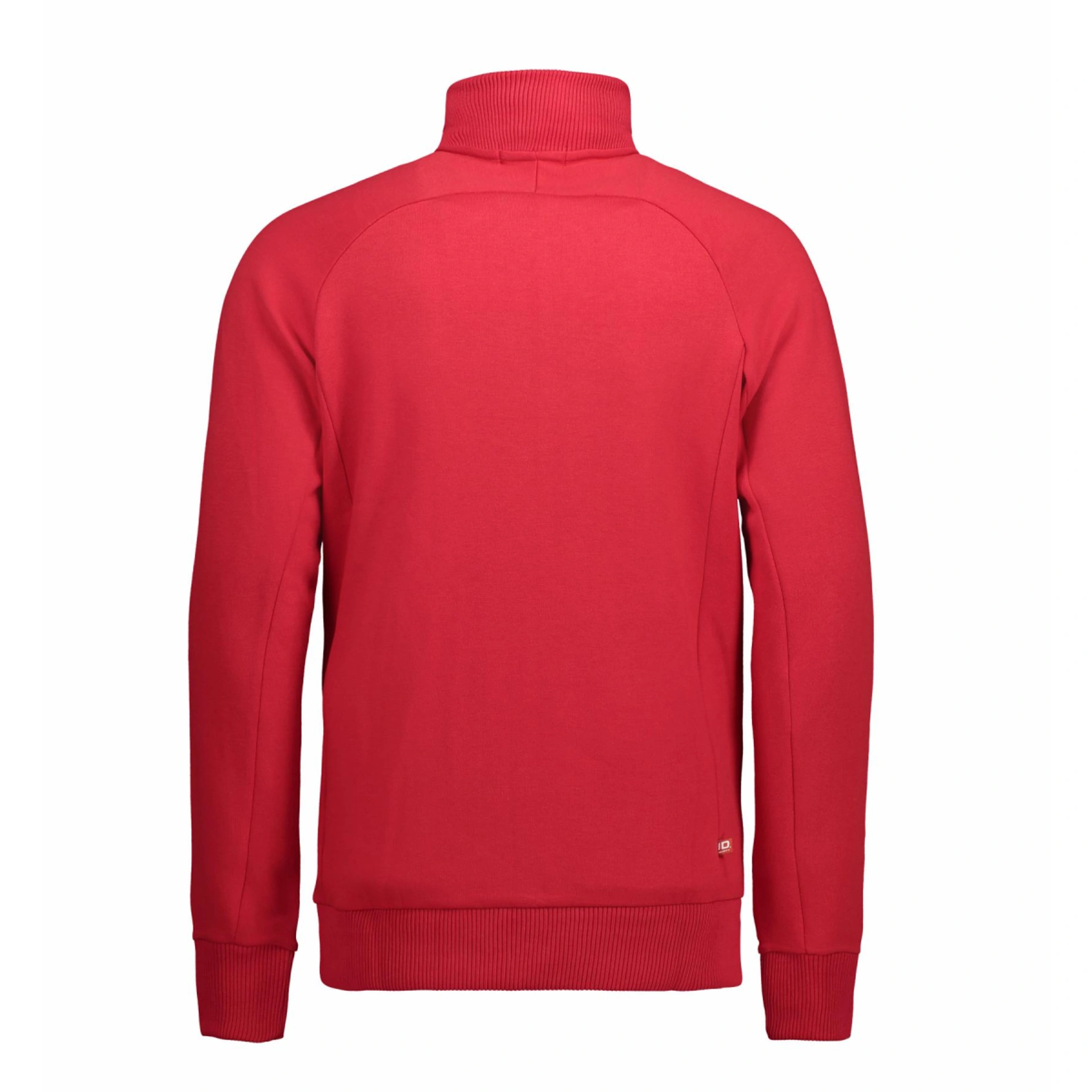 Світшот на блискавці чоловічий ID Full Zip - Червоний / 3XL