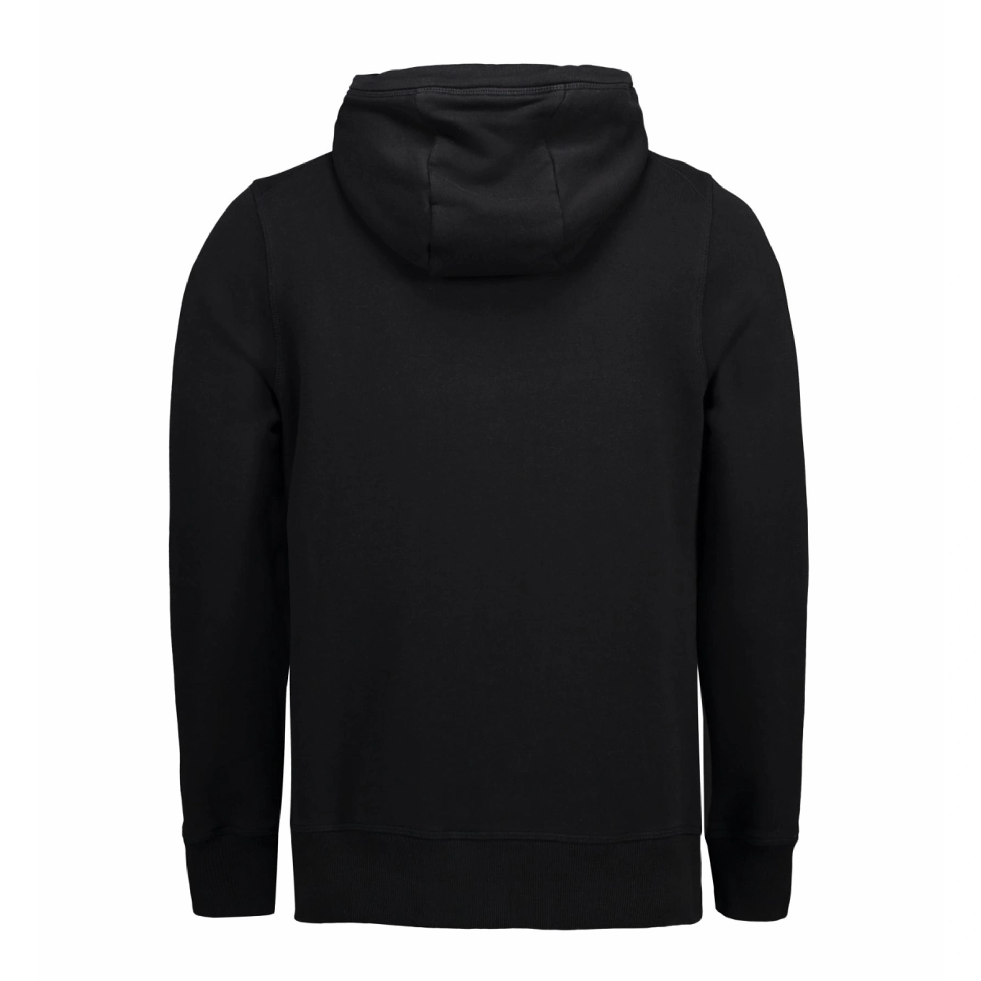 Худі на блискавці чоловіче ID Core - Чорний / 3XL