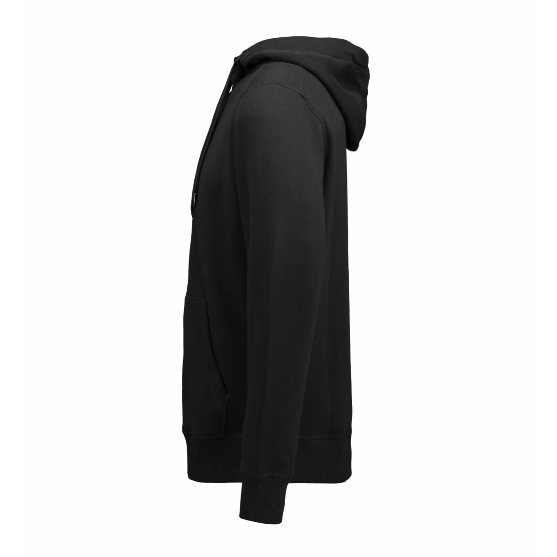 Худі на блискавці чоловіче ID Core - Чорний / 3XL