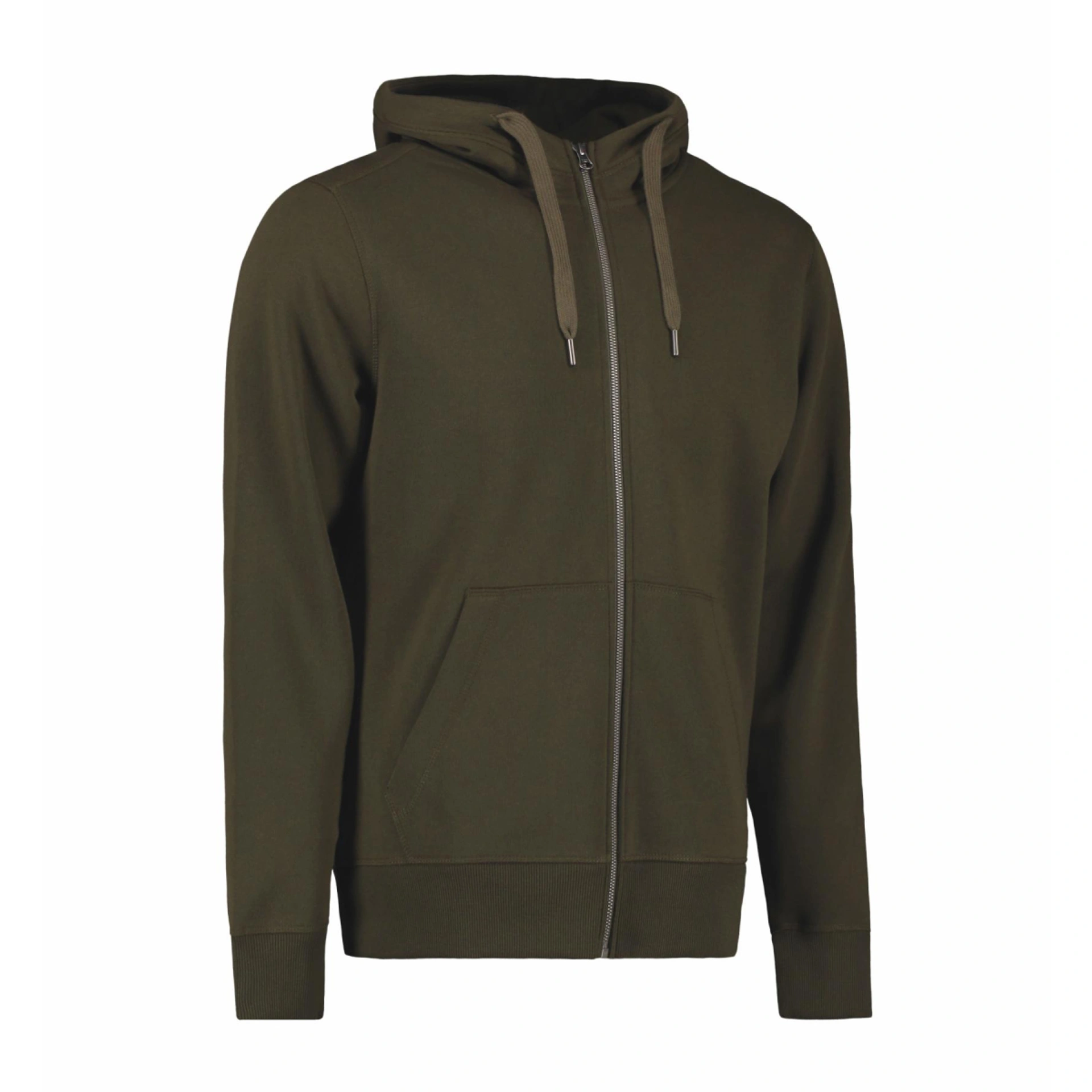 Худі на блискавці чоловіче ID Core - Оливковий / 3XL