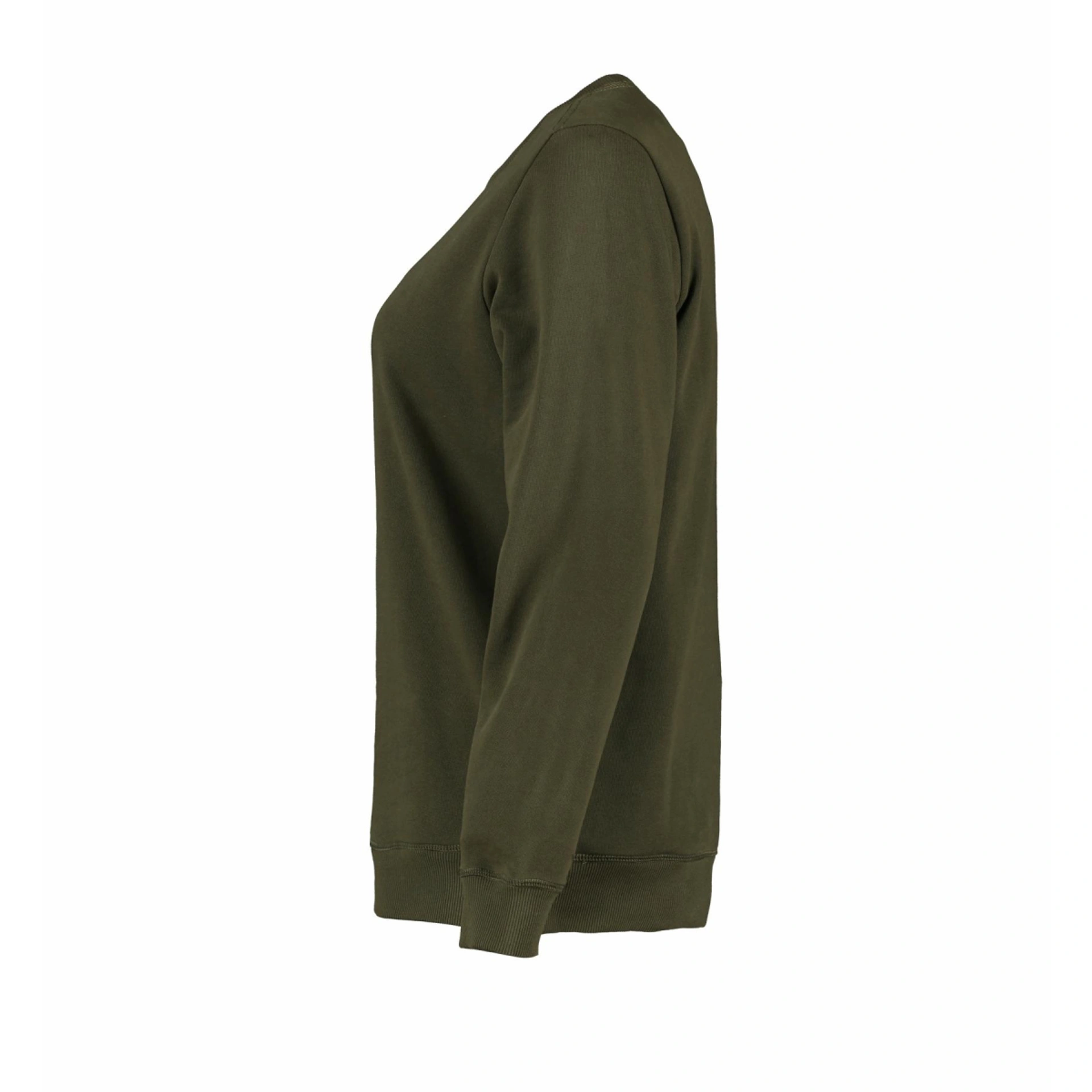 Світшот жіночий ID Оrganic - Оливковий / 3XL