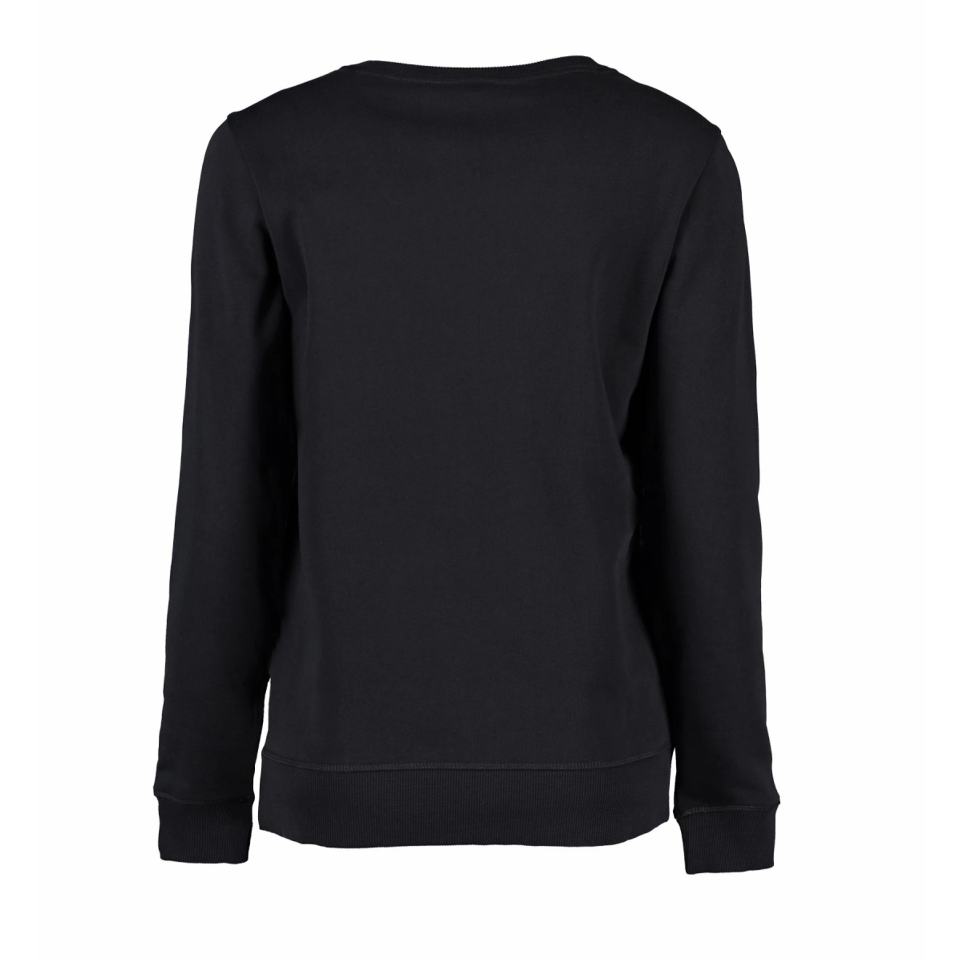 Світшот жіночий ID Оrganic - Чорний / 3XL