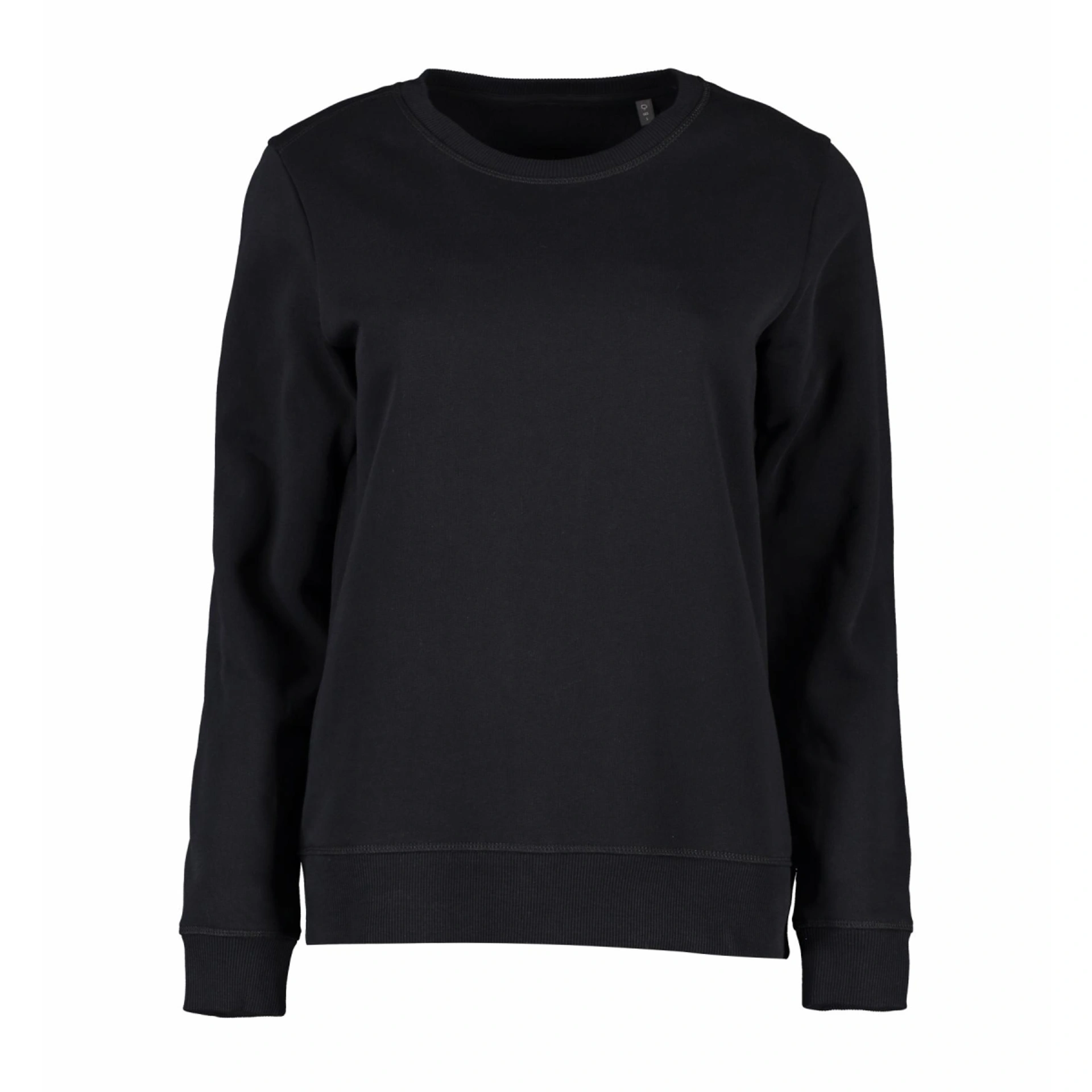 Світшот жіночий ID Оrganic - Чорний / 3XL