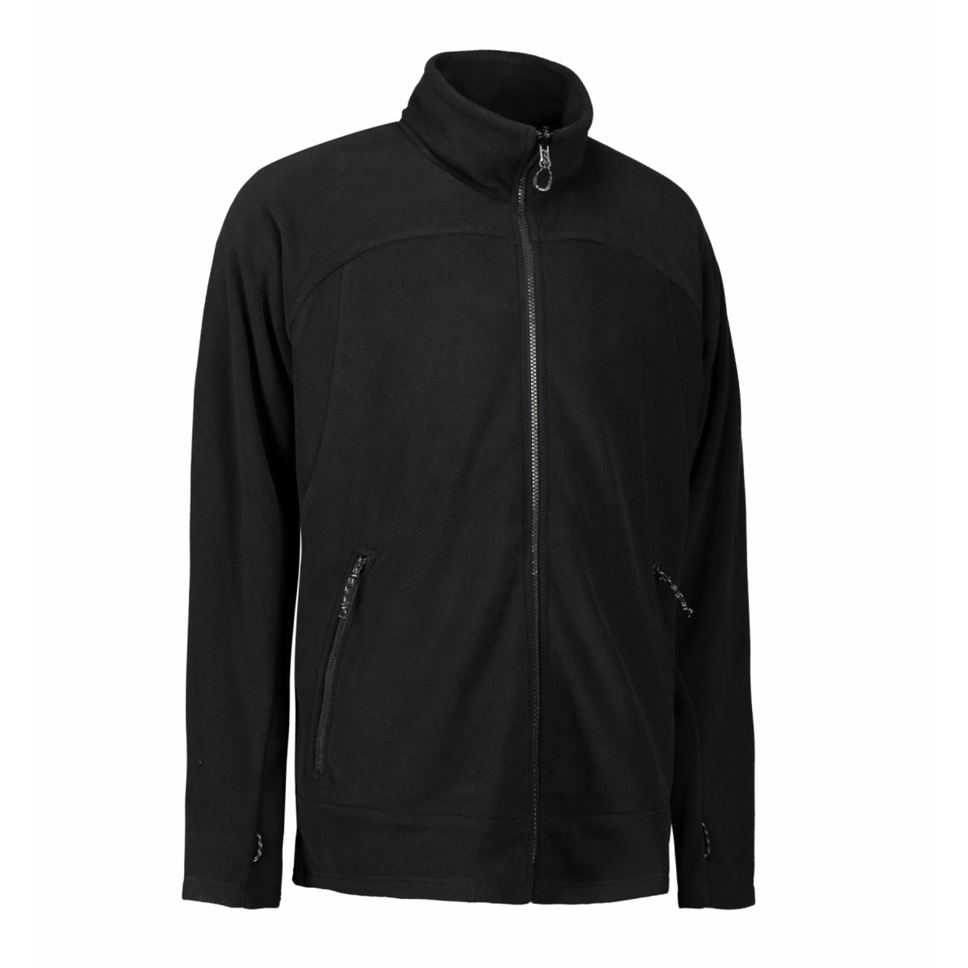 Куртка флісова чоловіча ID Zip'n'Mix Active - Чорний / 3XL