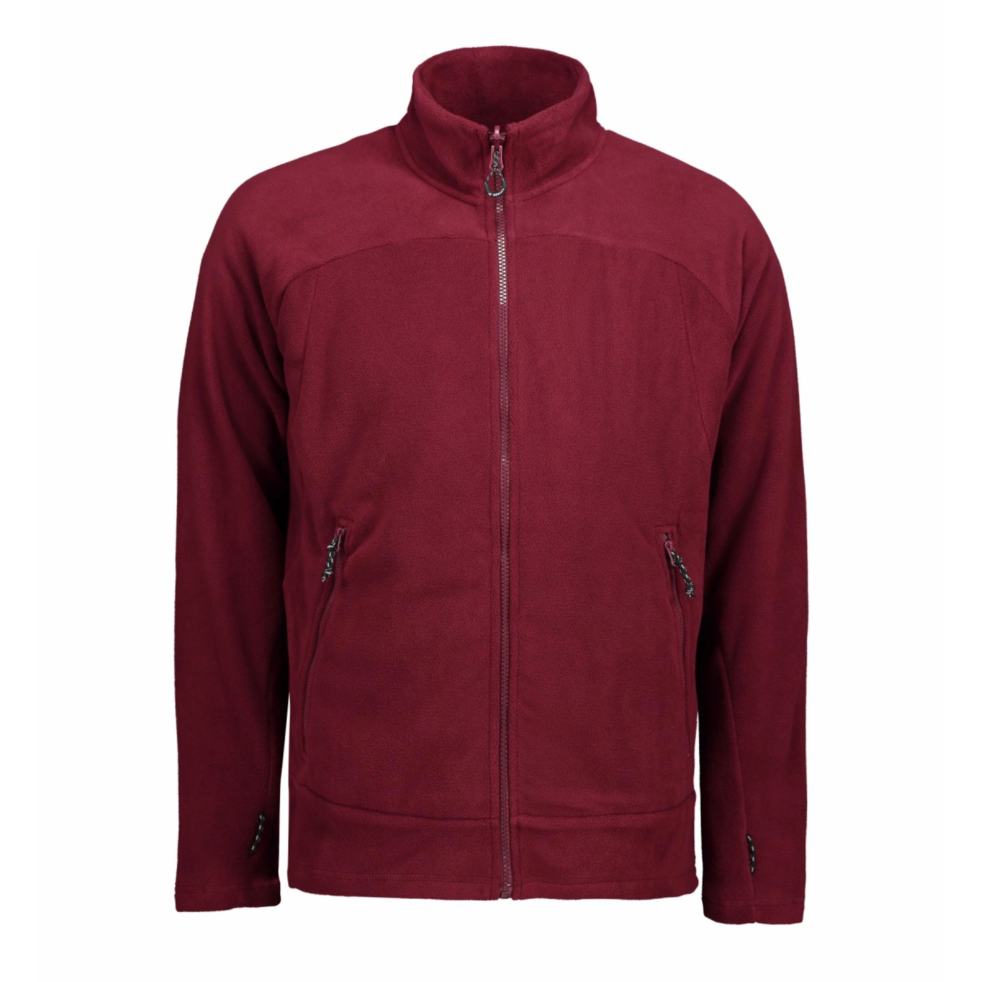 Куртка флісова чоловіча ID Zip'n'Mix Active - Бордовий / 3XL