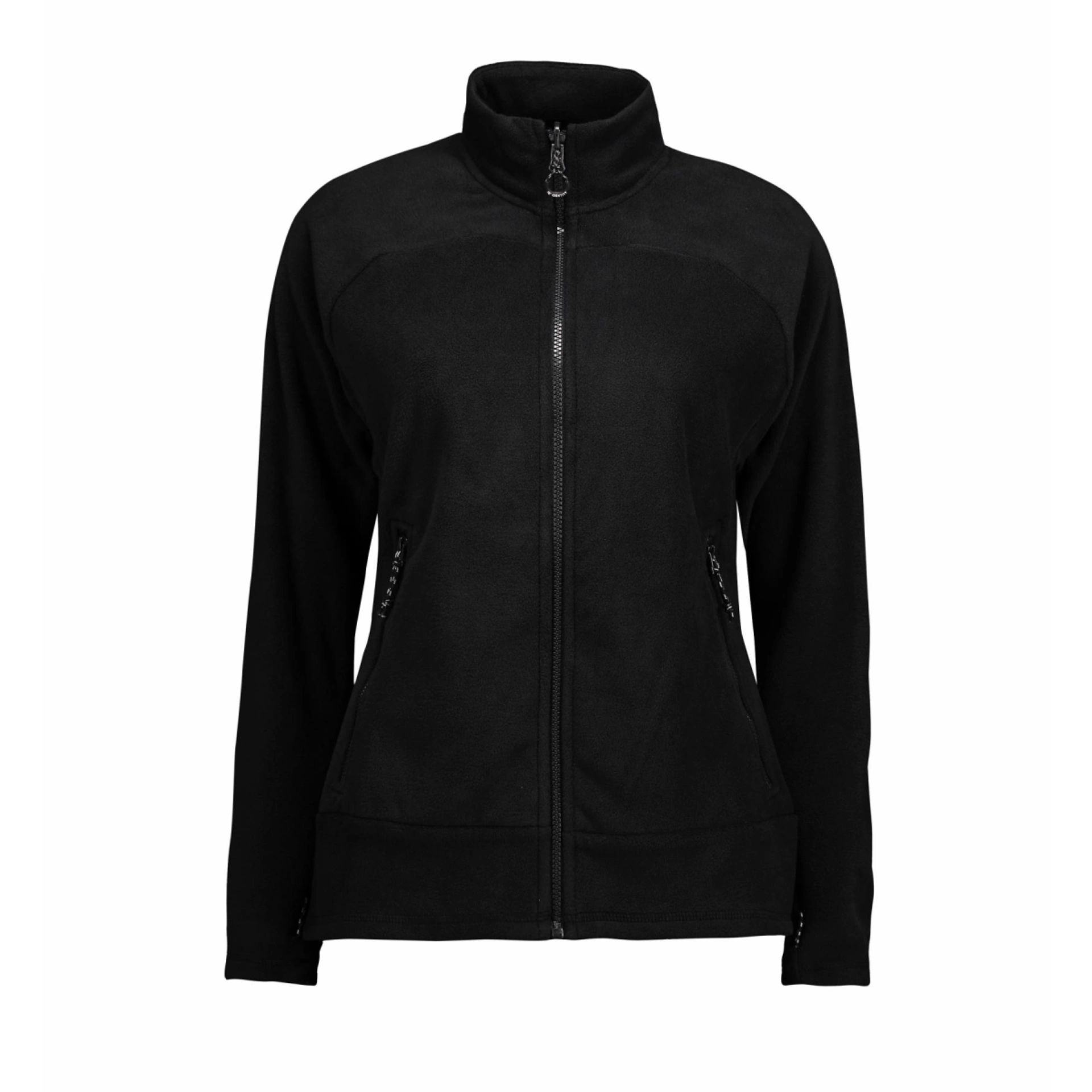 Куртка флісова жіноча ID Zip'n'Mix Active - Чорний / 3XL