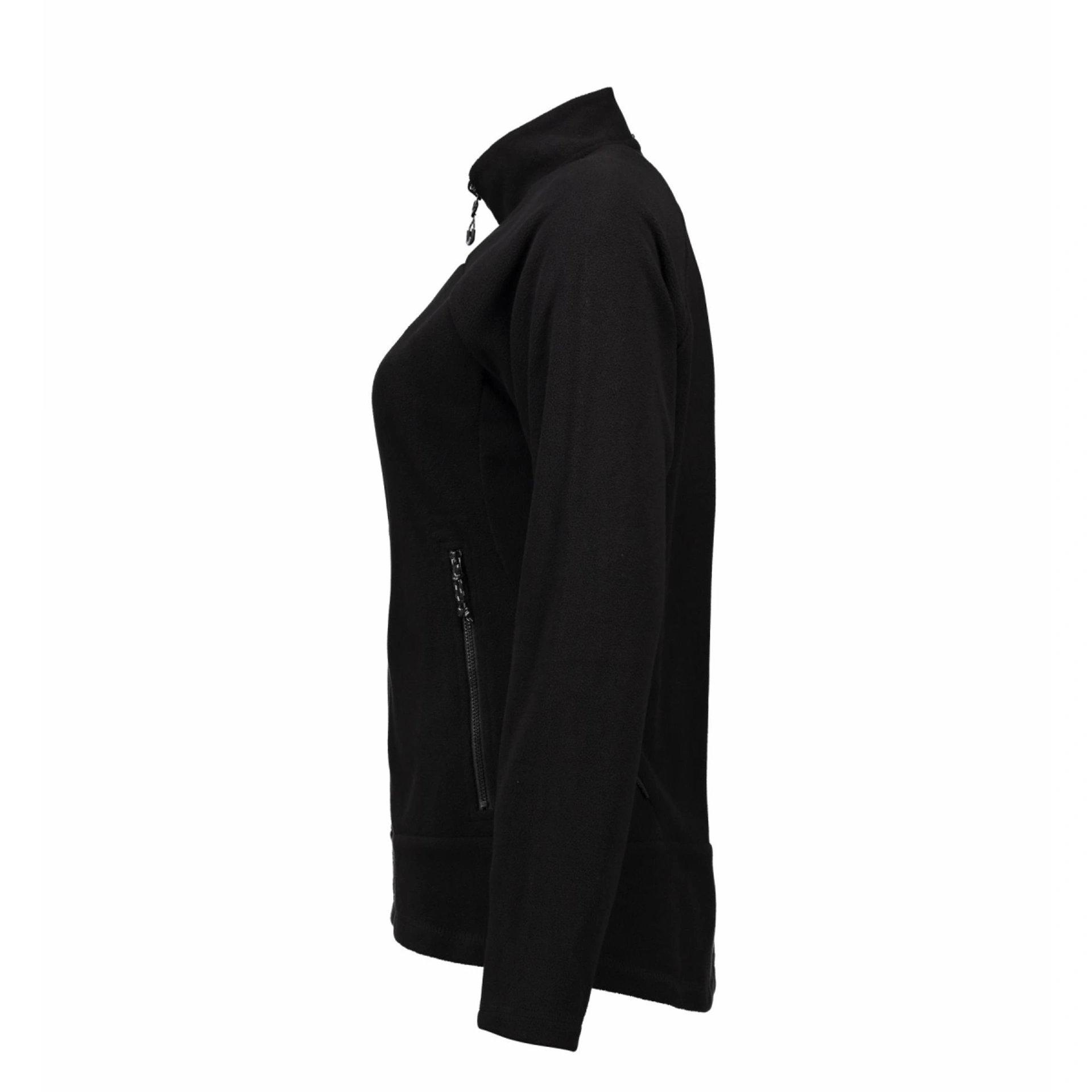 Куртка флісова жіноча ID Zip'n'Mix Active - Чорний / 3XL