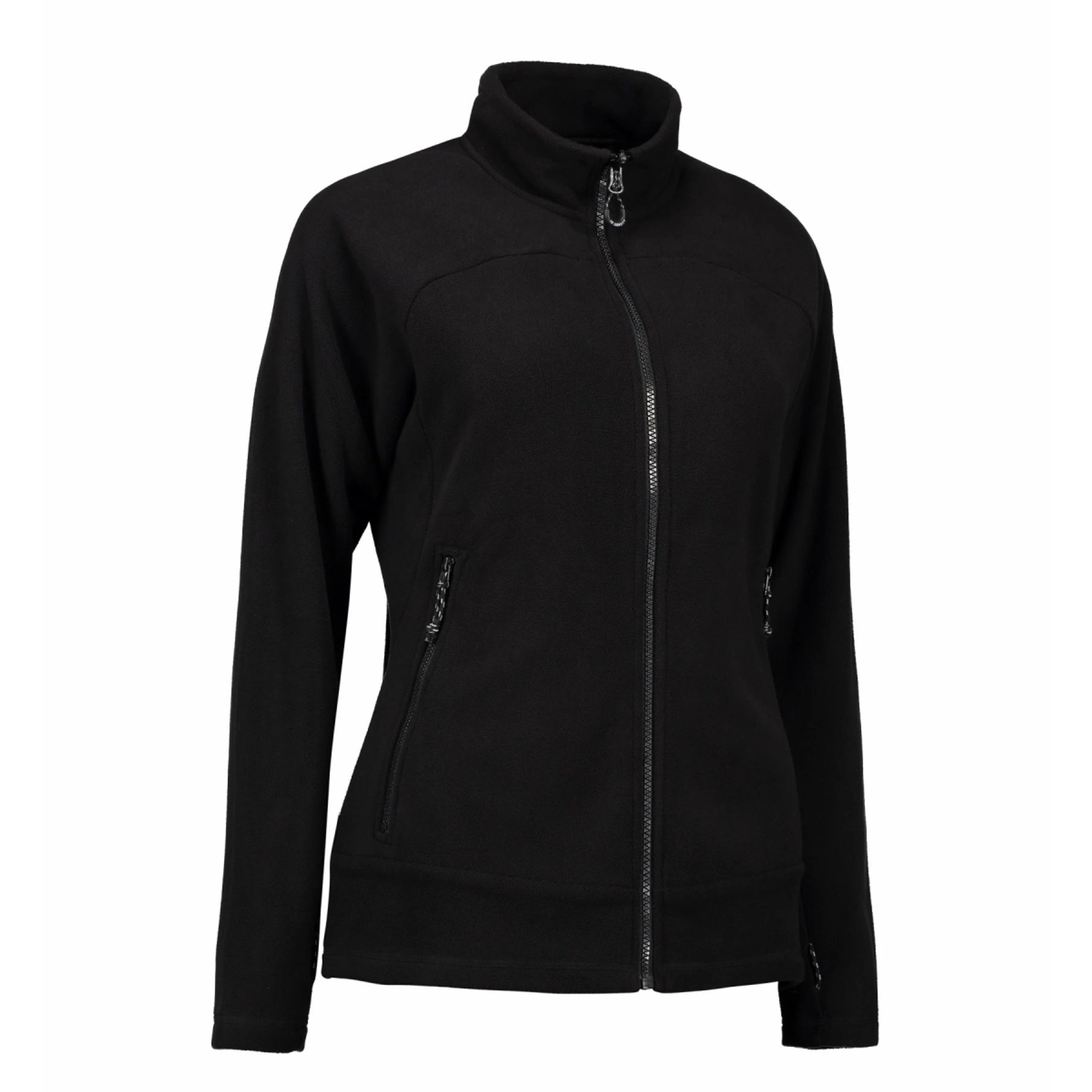 Куртка флісова жіноча ID Zip'n'Mix Active - Чорний / 3XL