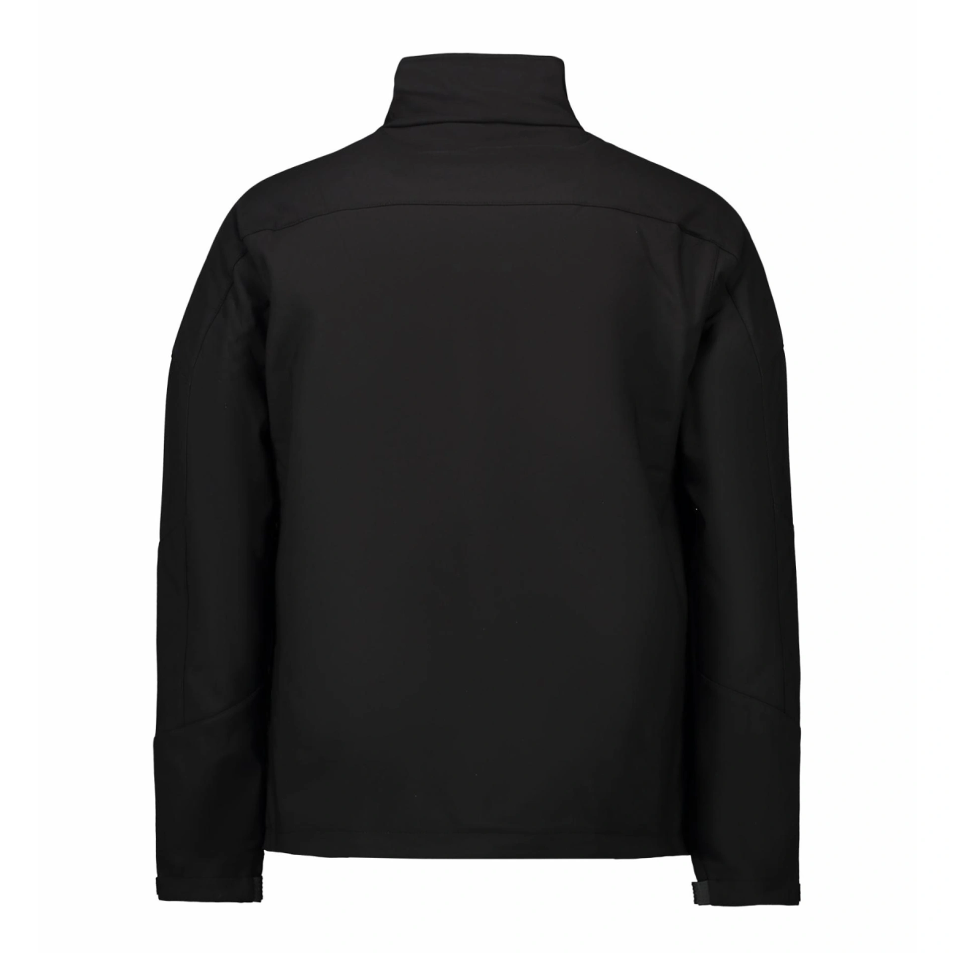 Куртка софтшел чоловіча ID Contrast - Чорний / 3XL