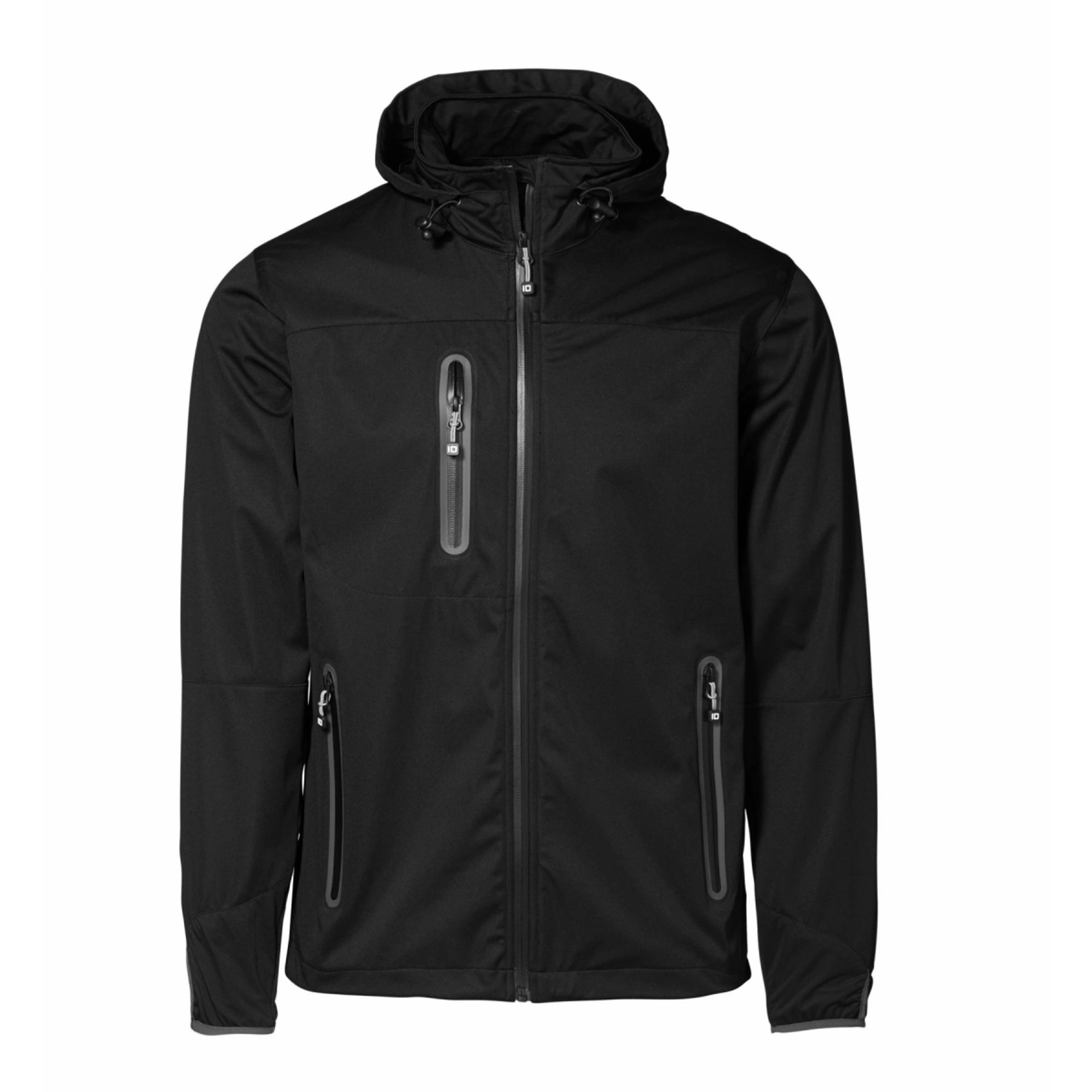 Куртка софтшел чоловіча ID Basic - Чорний / 3XL