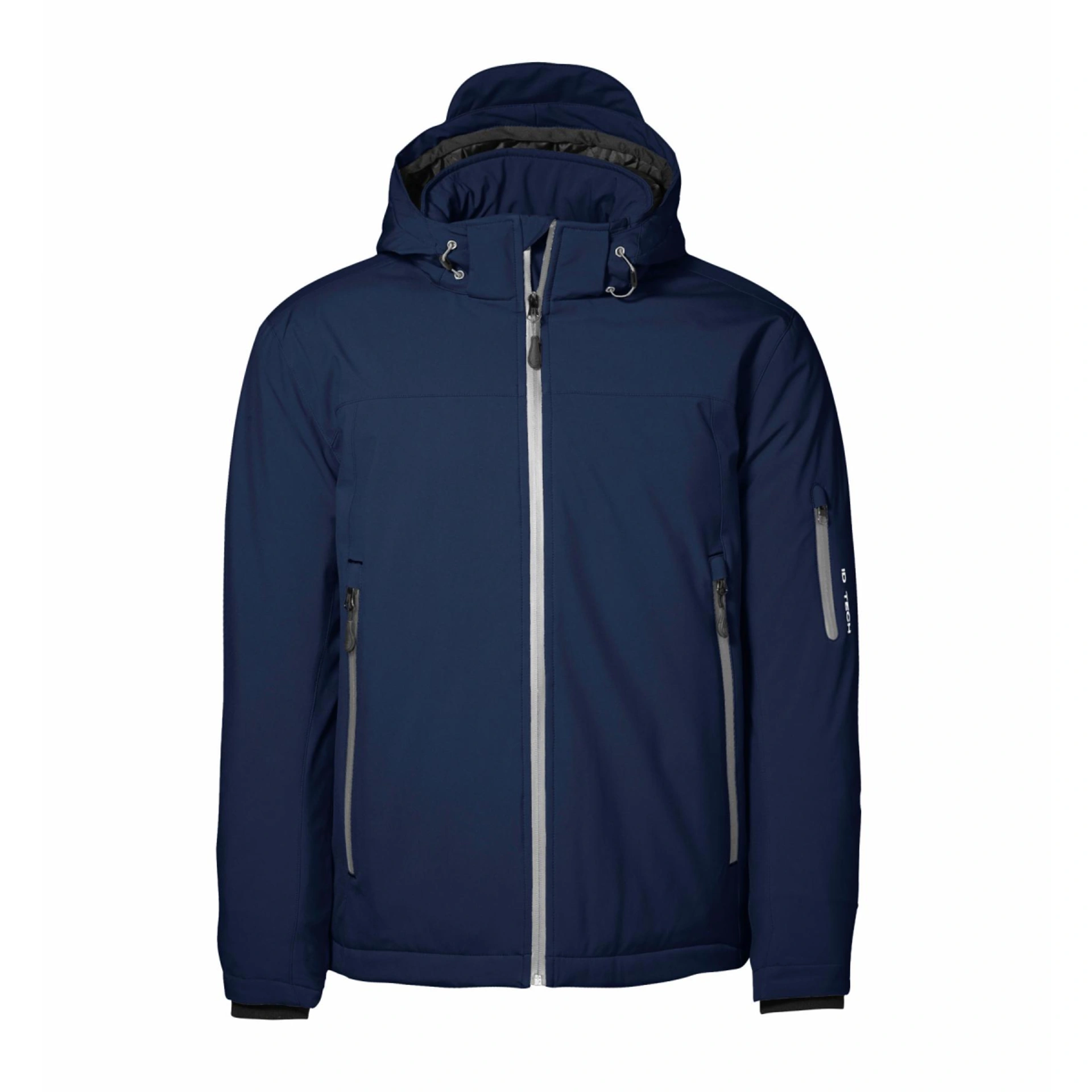 Куртка чоловіча ID Winter Softshell - Темно-сіній / 3XL