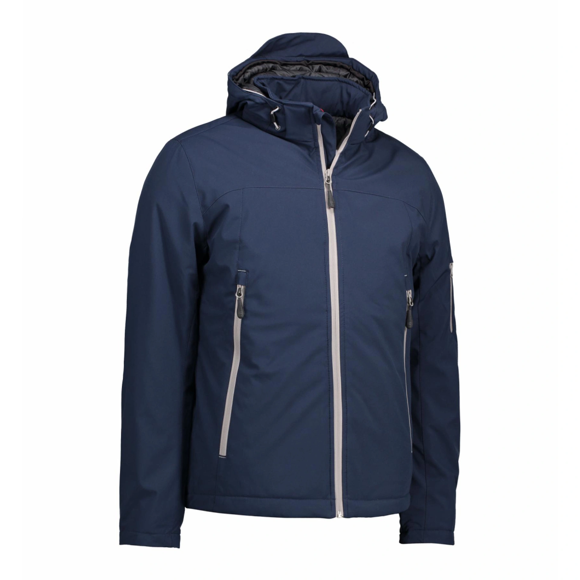 Куртка чоловіча ID Winter Softshell - Темно-сіній / 3XL