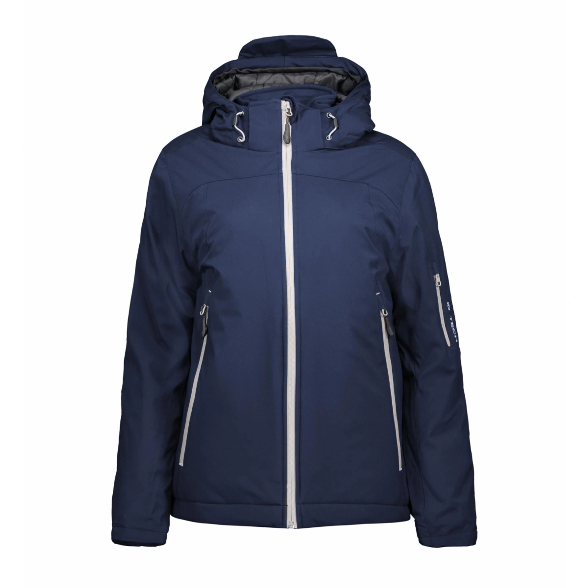 Куртка жіноча ID Winter Softshell - Темно-сіній / 3XL