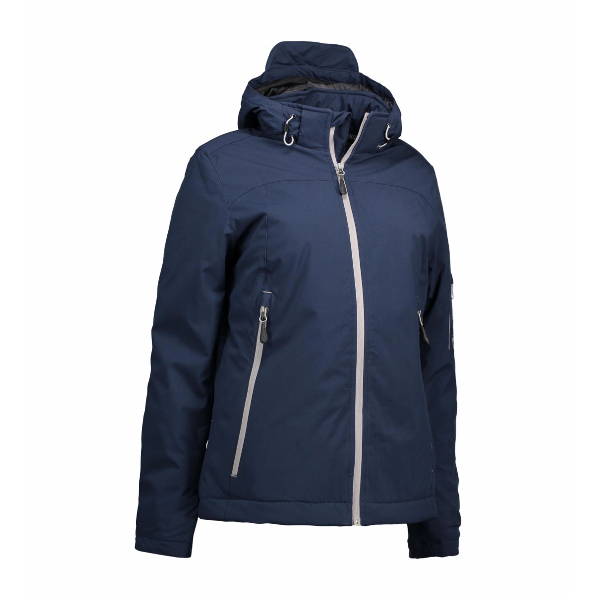 Куртка жіноча ID Winter Softshell - Темно-сіній / 3XL