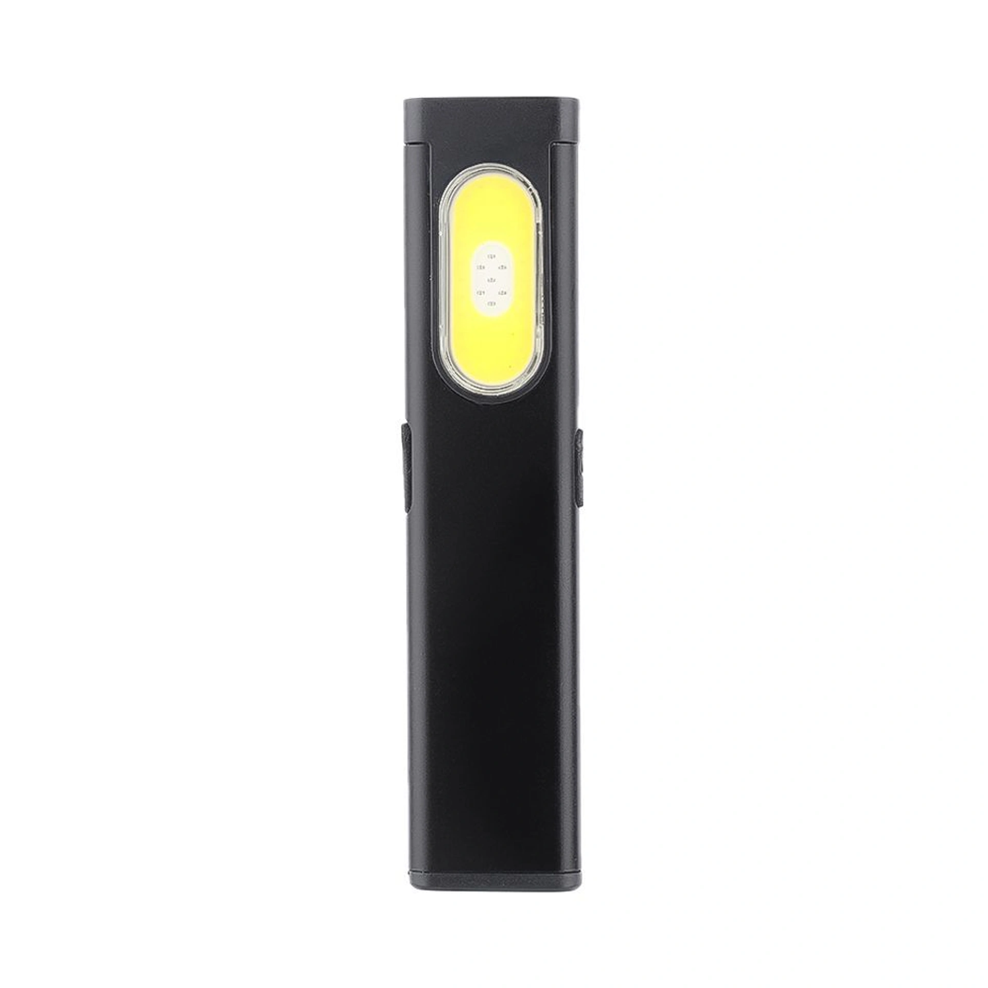 Ліхтарик акумуляторний TheGeneral Shine з боковим COB light та кліпсою - Чорний