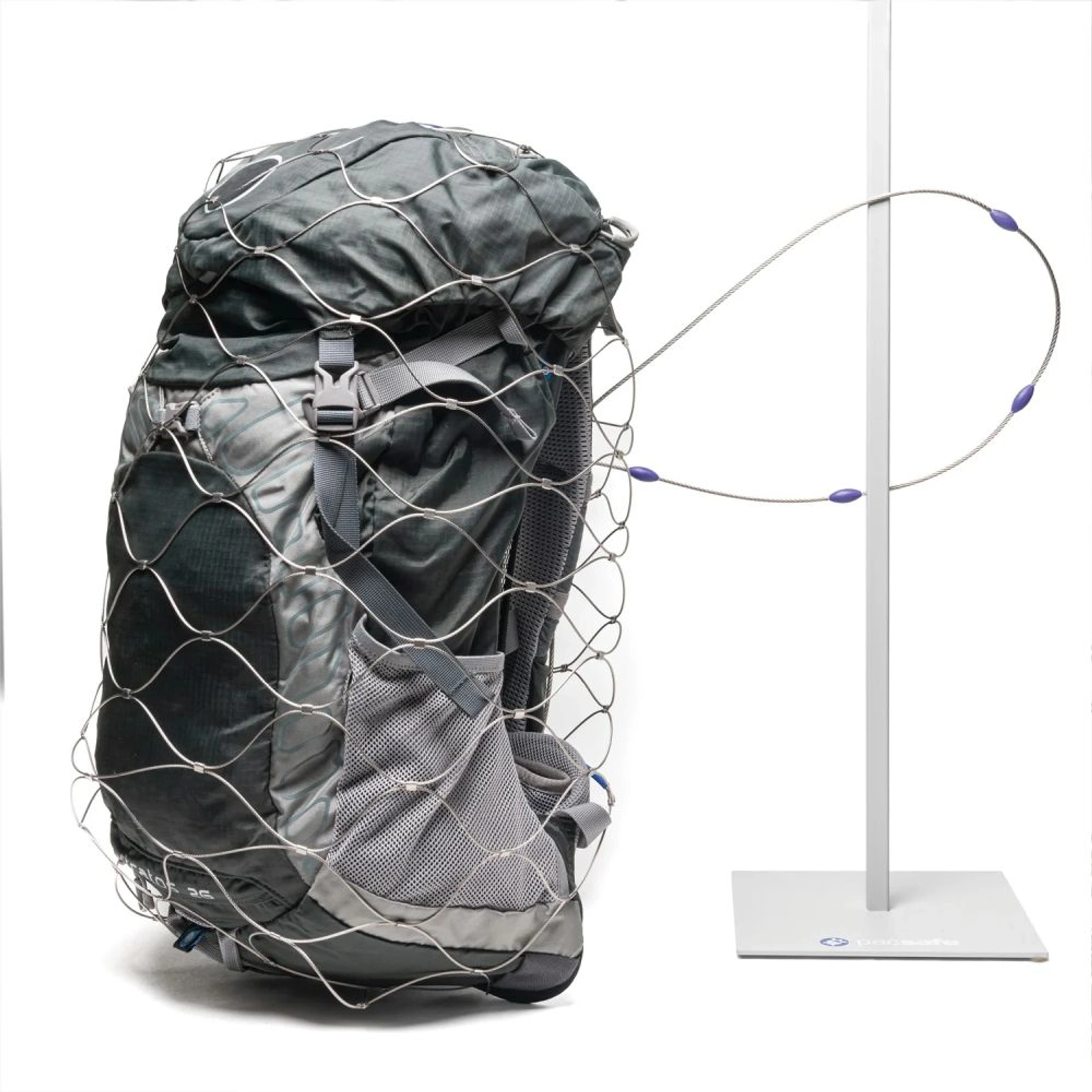 Захисна сітка для рюкзака Pacsafe 55L - Сріблястий