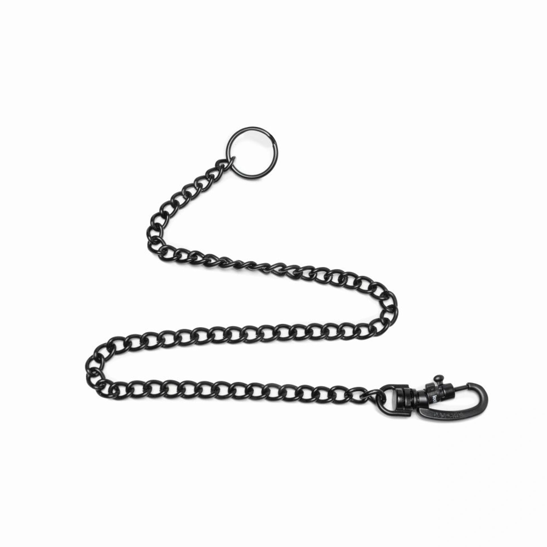 Ланцюжок для гаманця антизлодій Pacsafe Wallet chain - Чорний