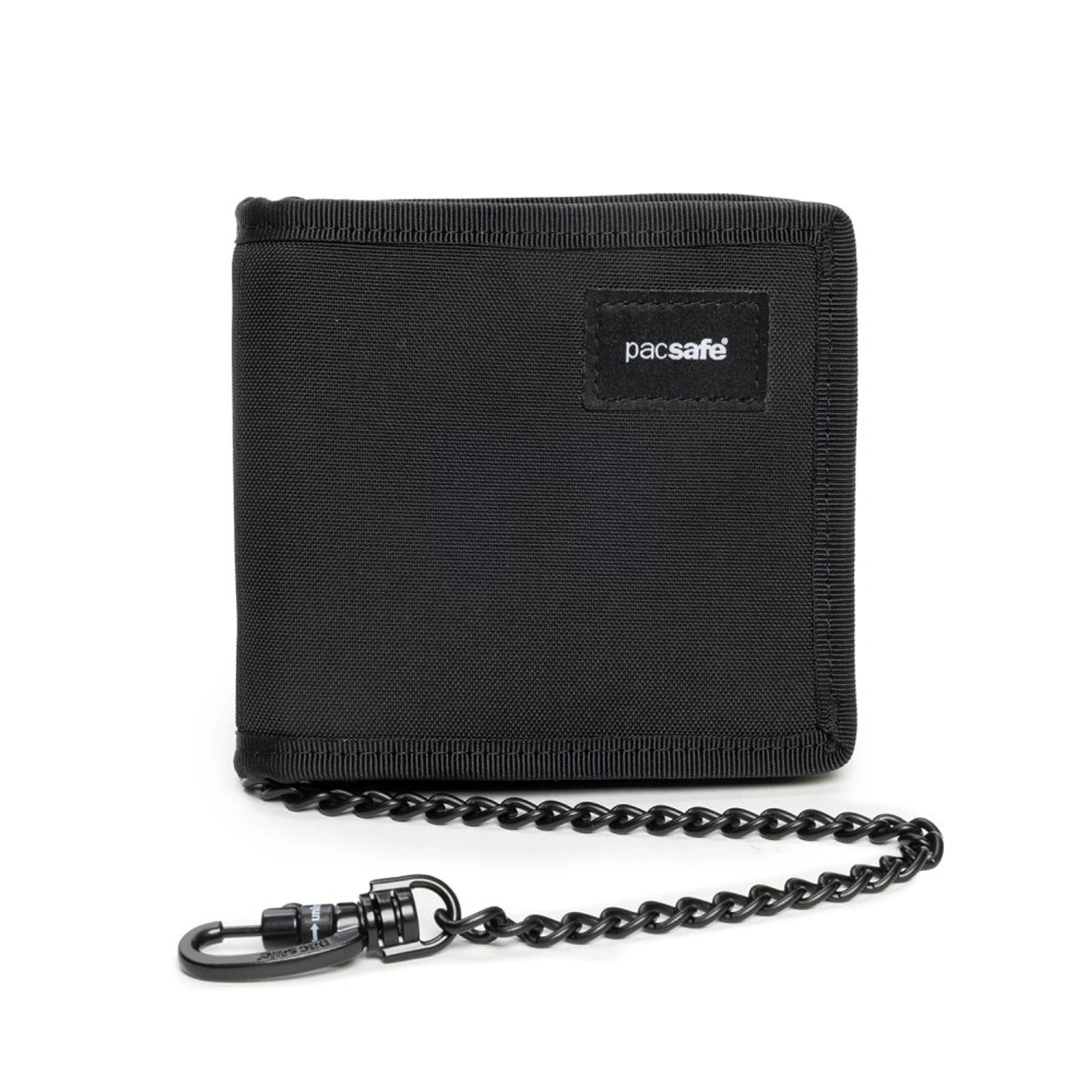 Гаманець антизлодій Pacsafe RFIDsafe Z100 Zipper - Чорний