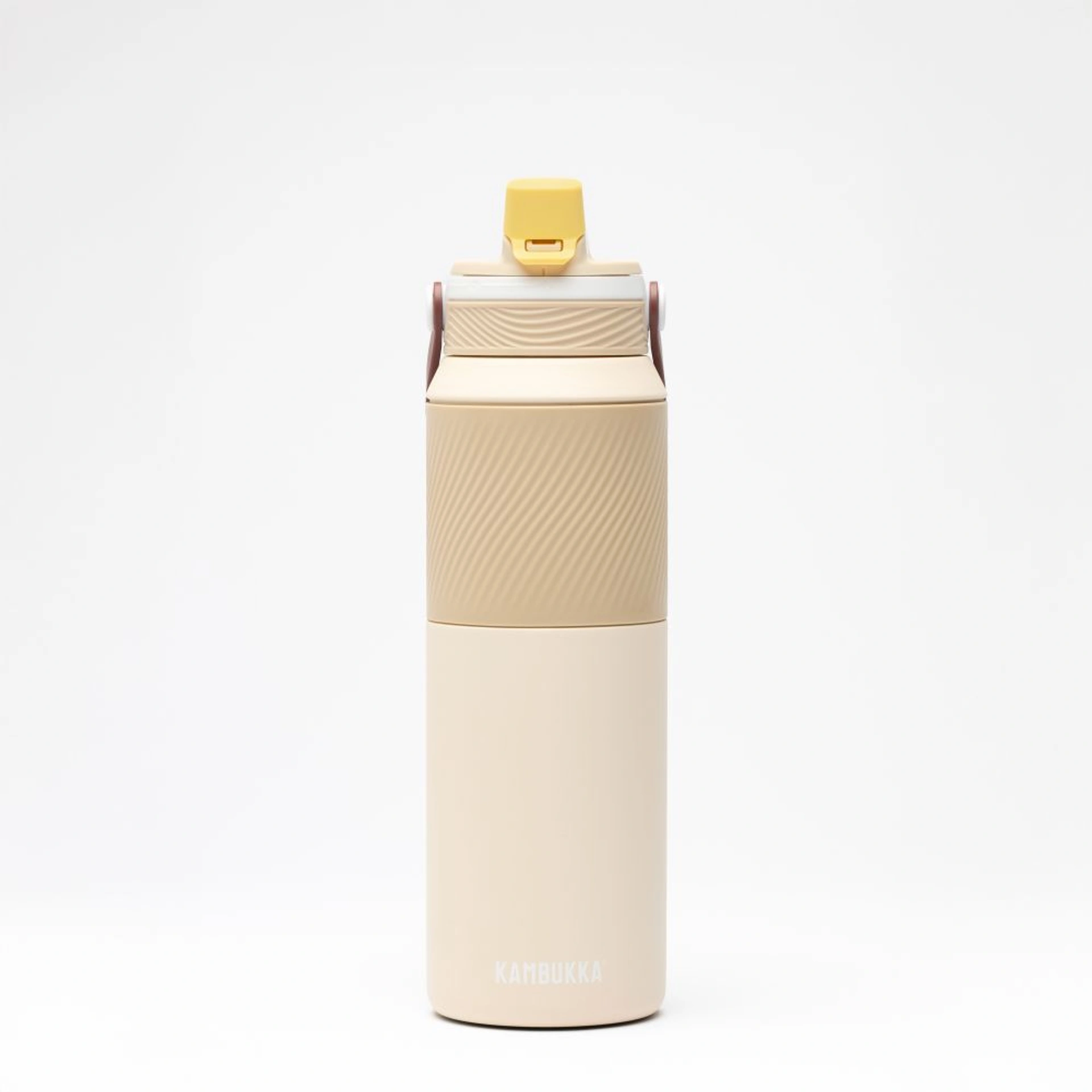 Термопляшка 1 л сталева 2в1 Kambukka Dupla Insulated - Світло-бежевий