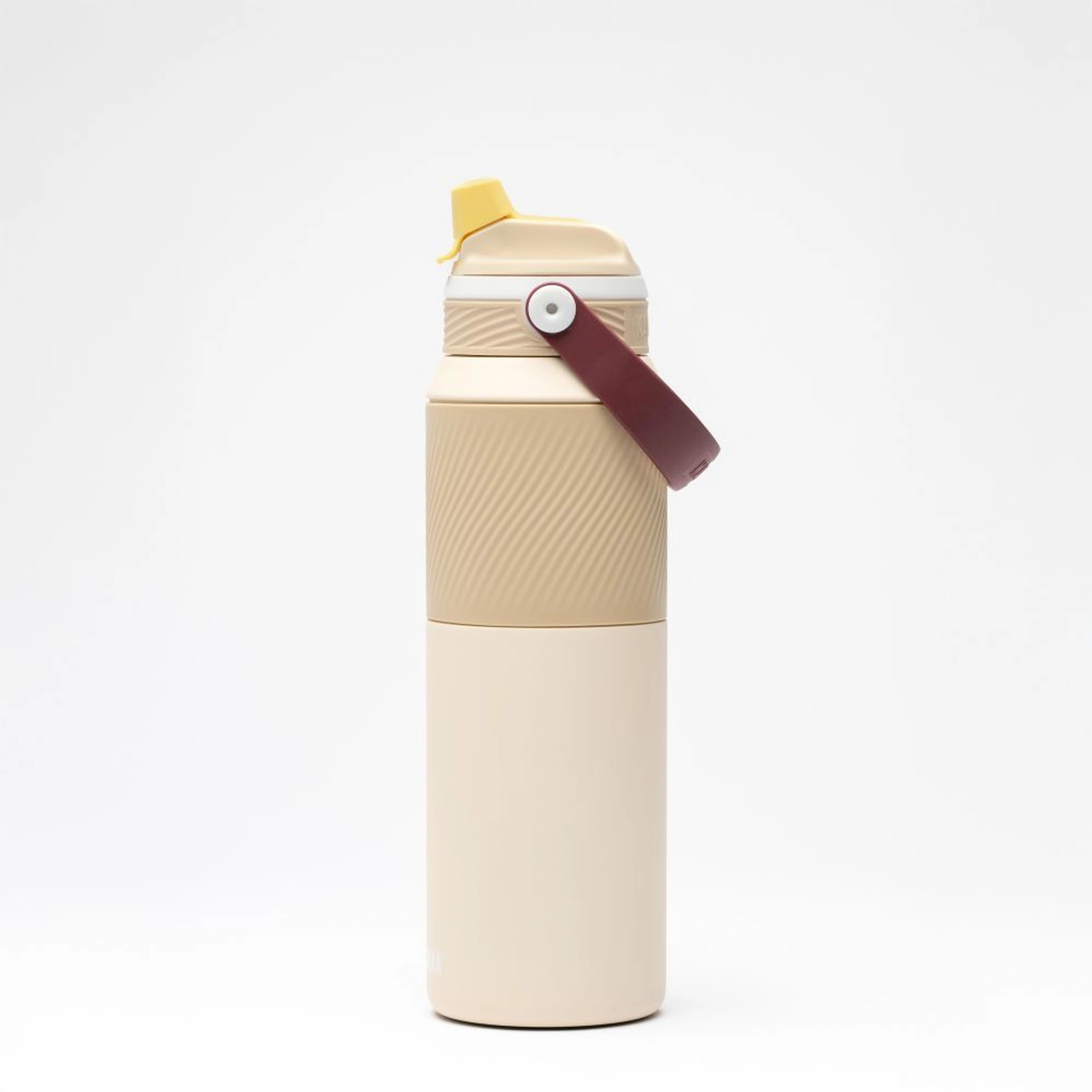 Термопляшка 1 л сталева 2в1 Kambukka Dupla Insulated - Світло-бежевий