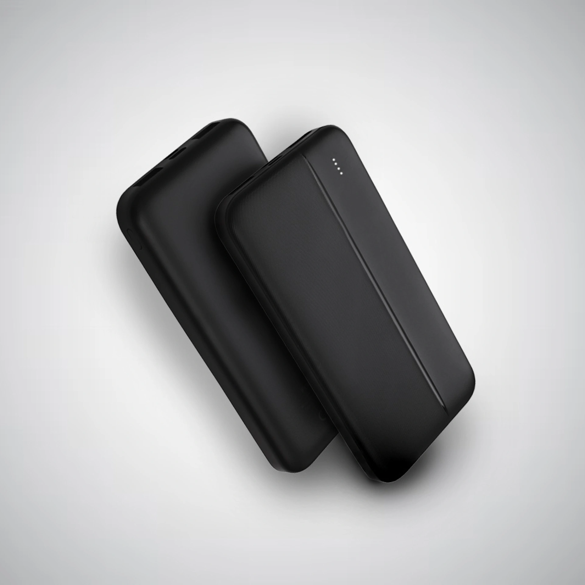 Повербанк 20000 mAh TheGeneral VIM, світлодіодний індикатор - Чорний