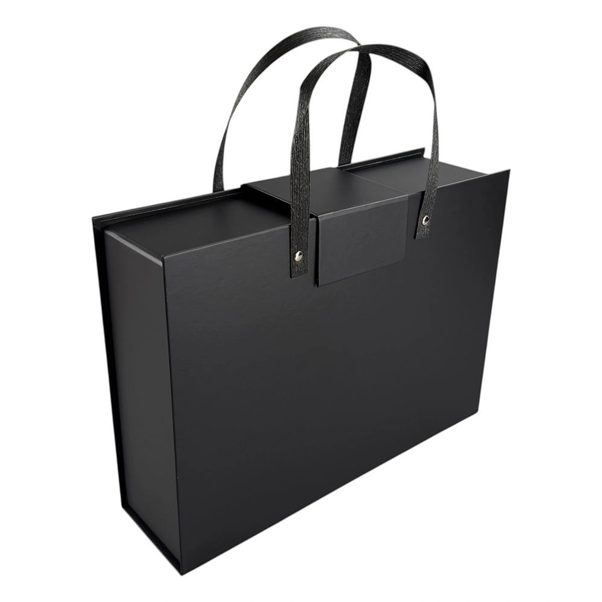 Подарункова коробка 34 х 25 см Elite L - Чорний