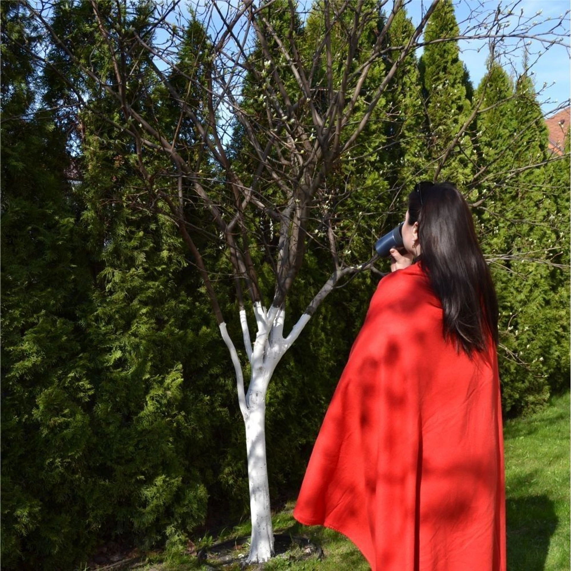 Плед-подушка флісовий Soft Me Mild 150х180 см - Червоний