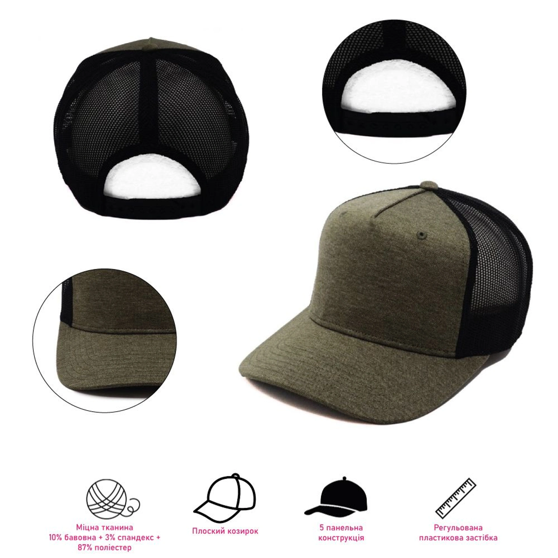 Кепка coFEE Snap curved - Чорний
