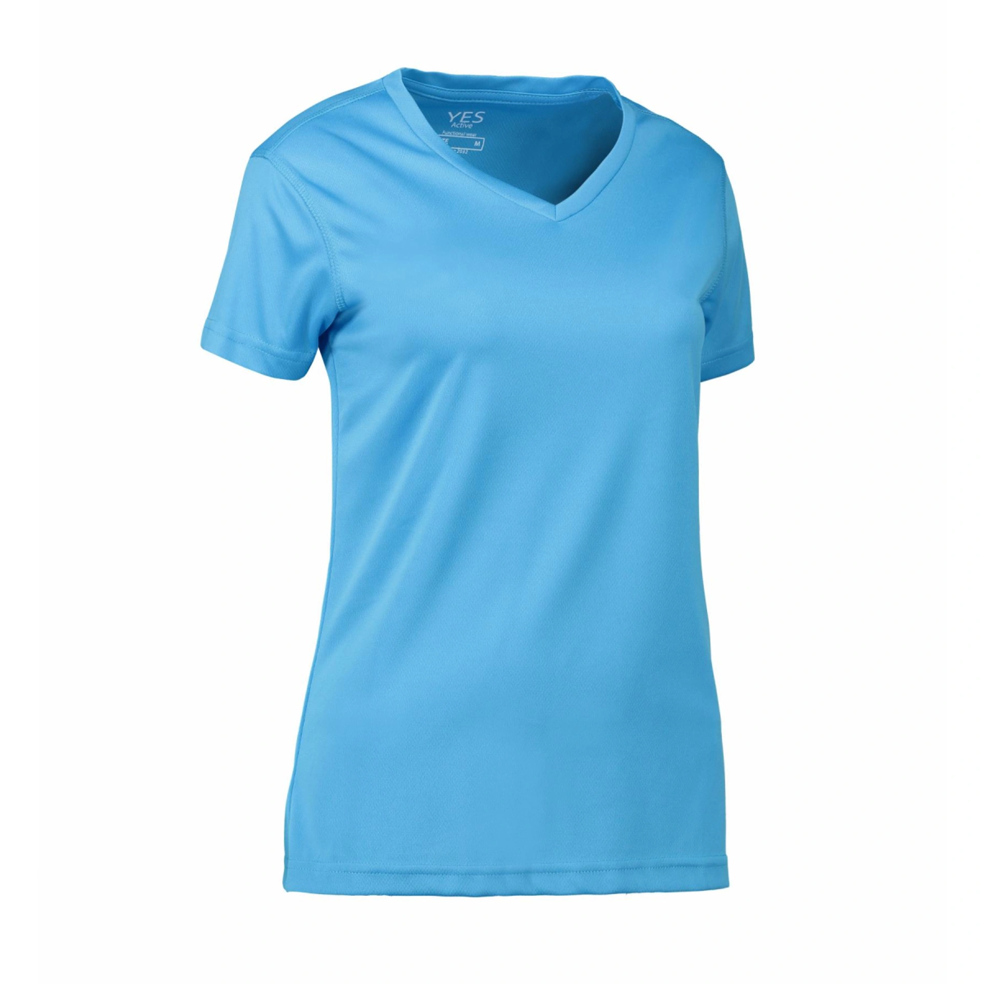 Футболка жіноча ID Yes Active - Блакитний / 3XL