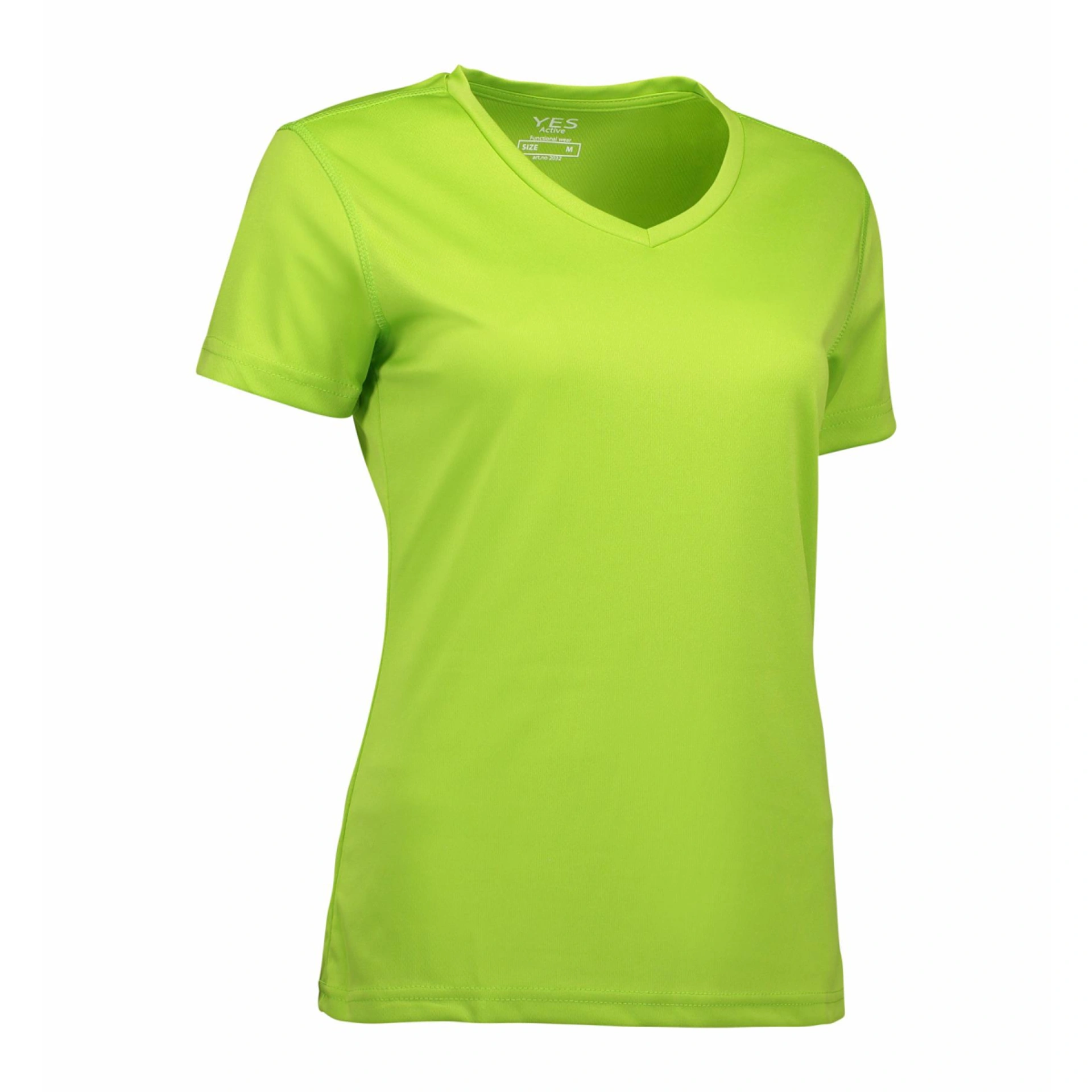Футболка жіноча ID Yes Active - Лайм / 3XL