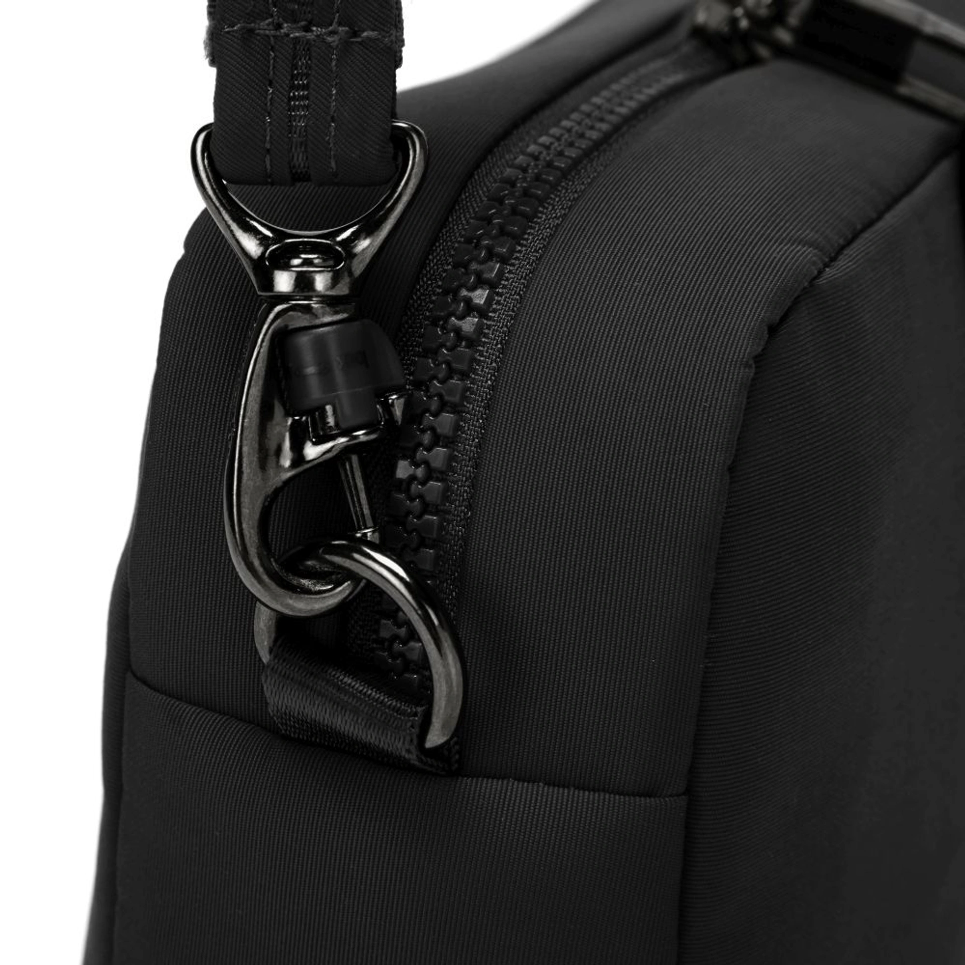 Сумка через плече жіноча антизлодій Pacsafe Citysafe CX square Crossbody - Чорний