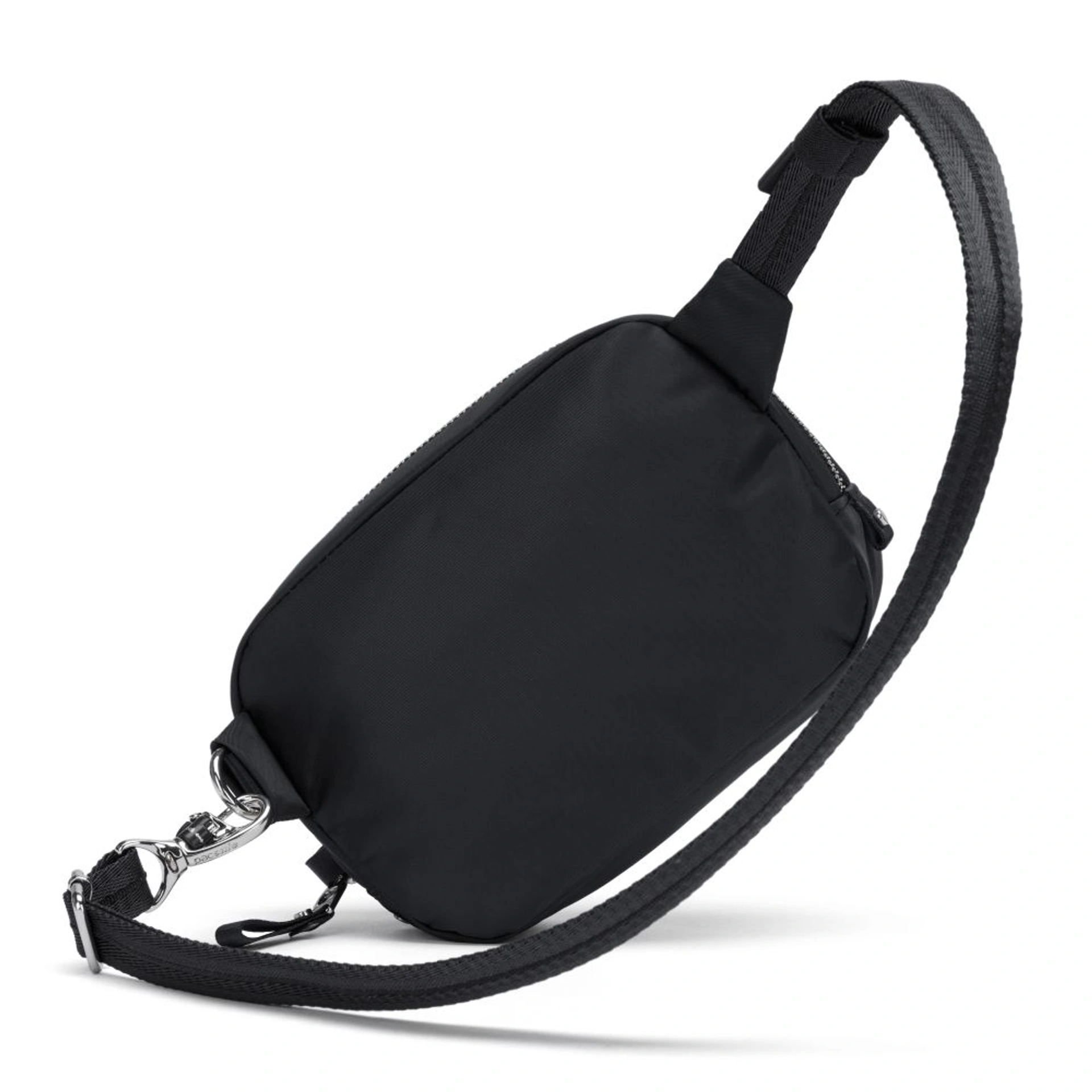 Сумка через плече антизлодій Pacsafe W Micro sling - Чорний