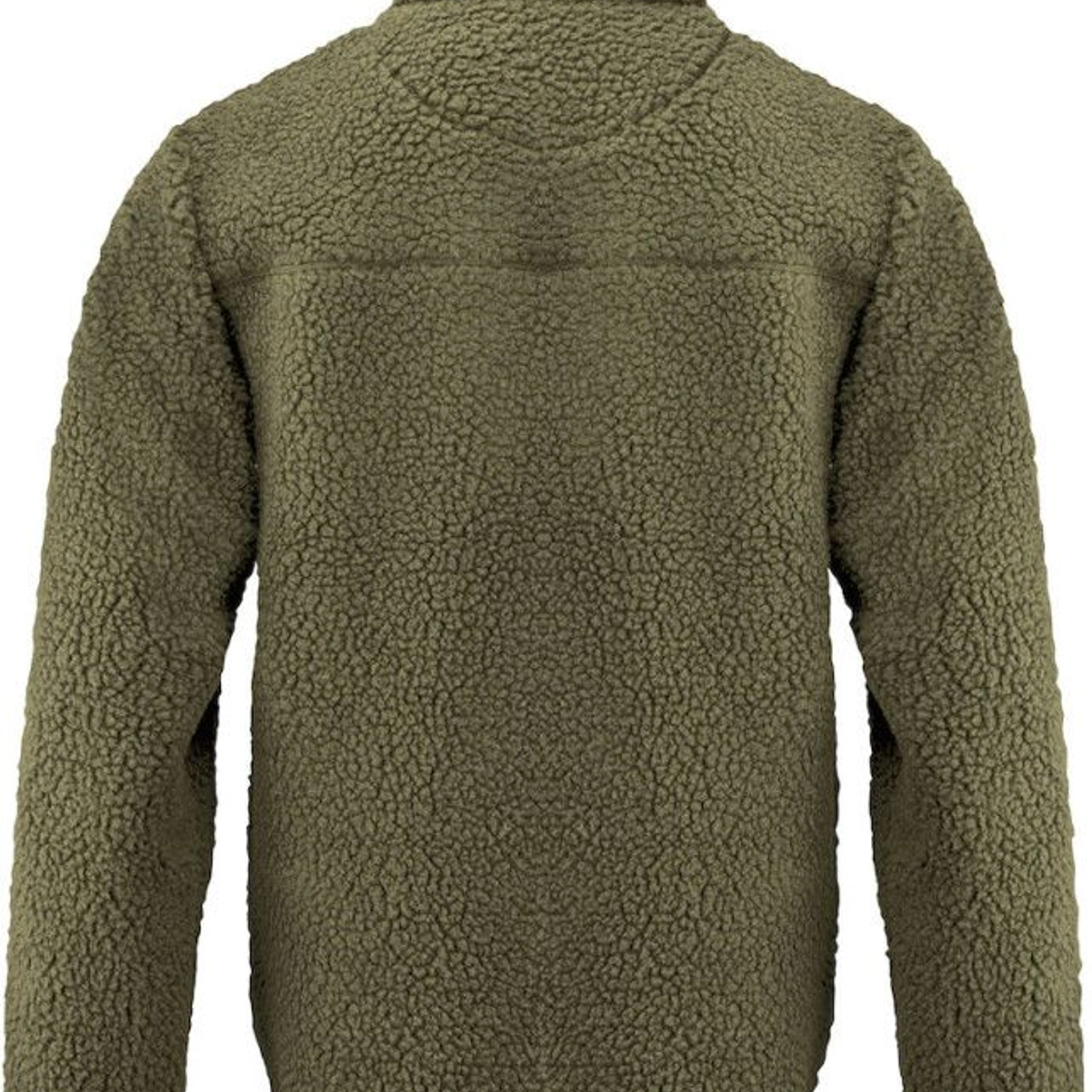 Куртка з шерпи чоловіча James Harvest Kingsley - Оливковий / 3XL