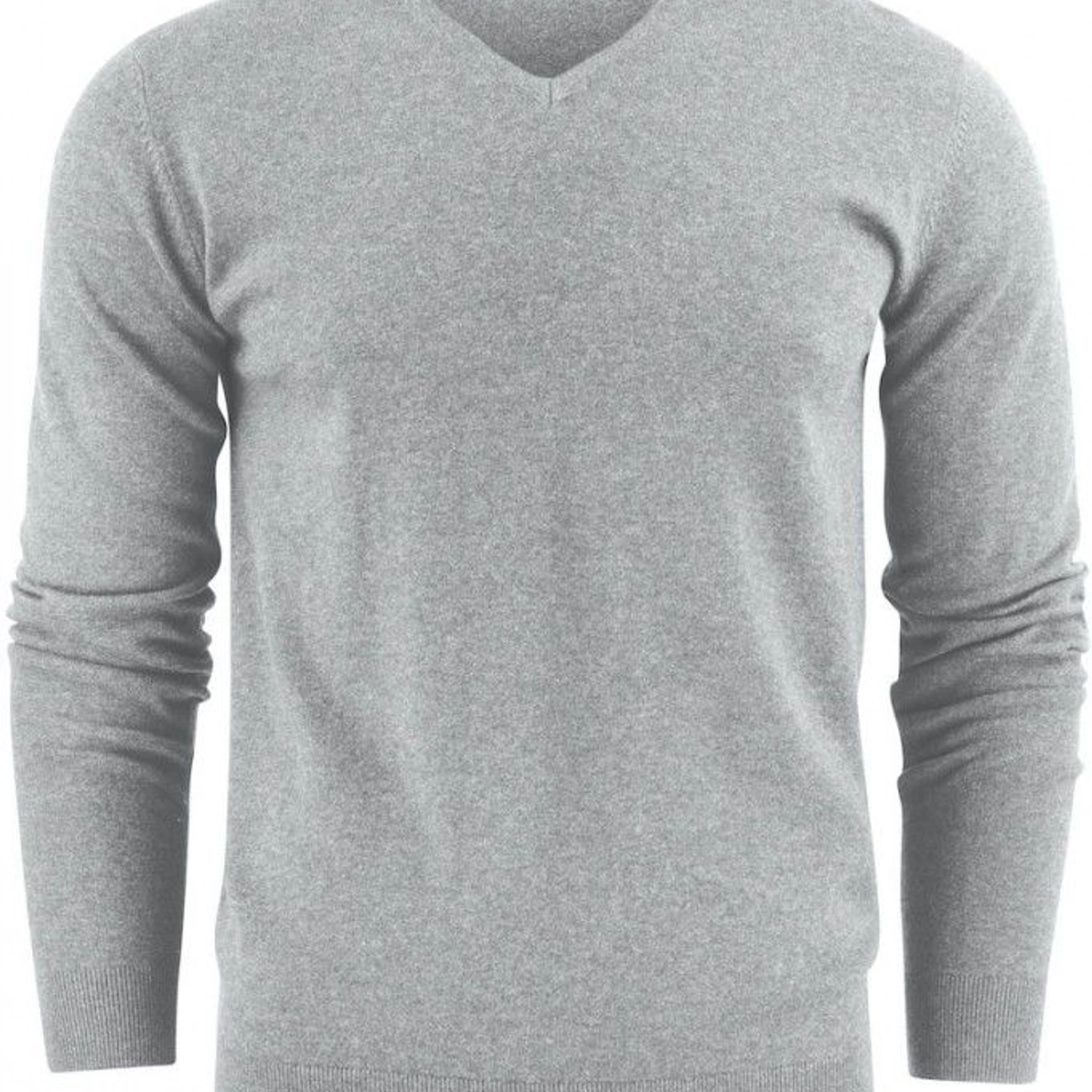 Пуловер чоловічий James Harvest Ashland V - Сірий / 3XL