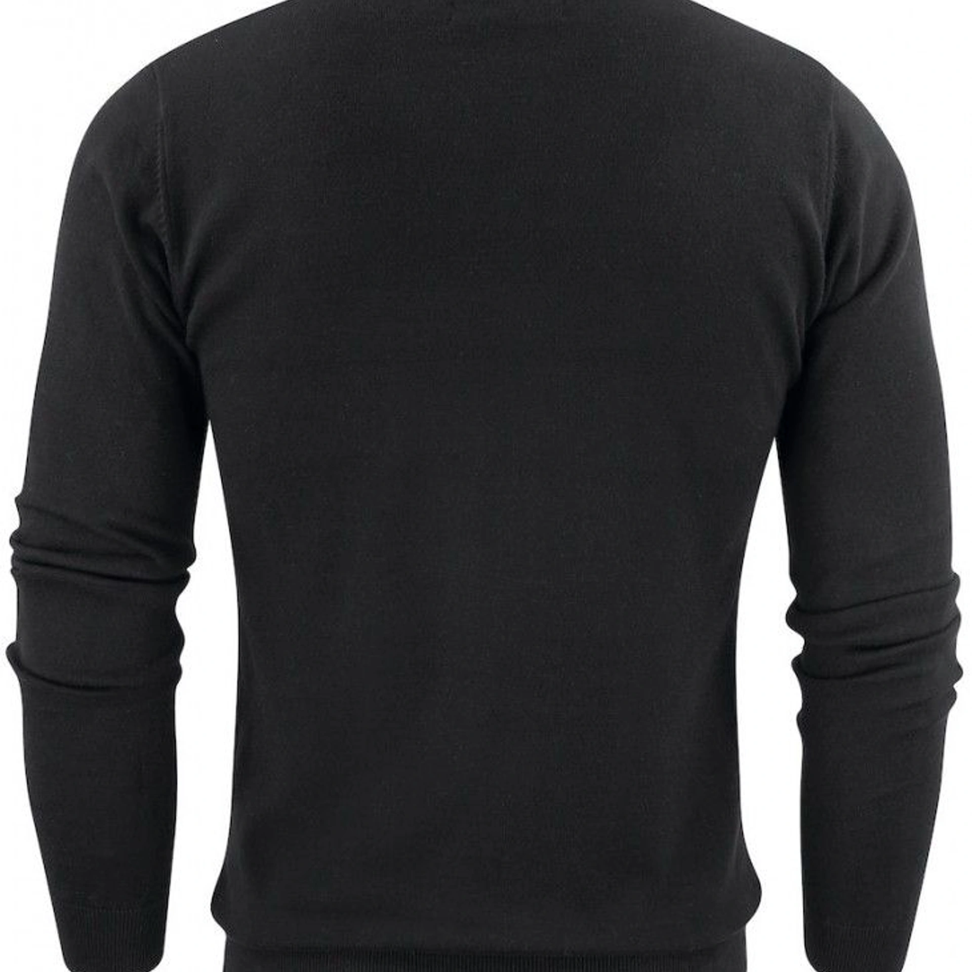 Пуловер чоловічий James Harvest Ashland V - Чорний / 3XL